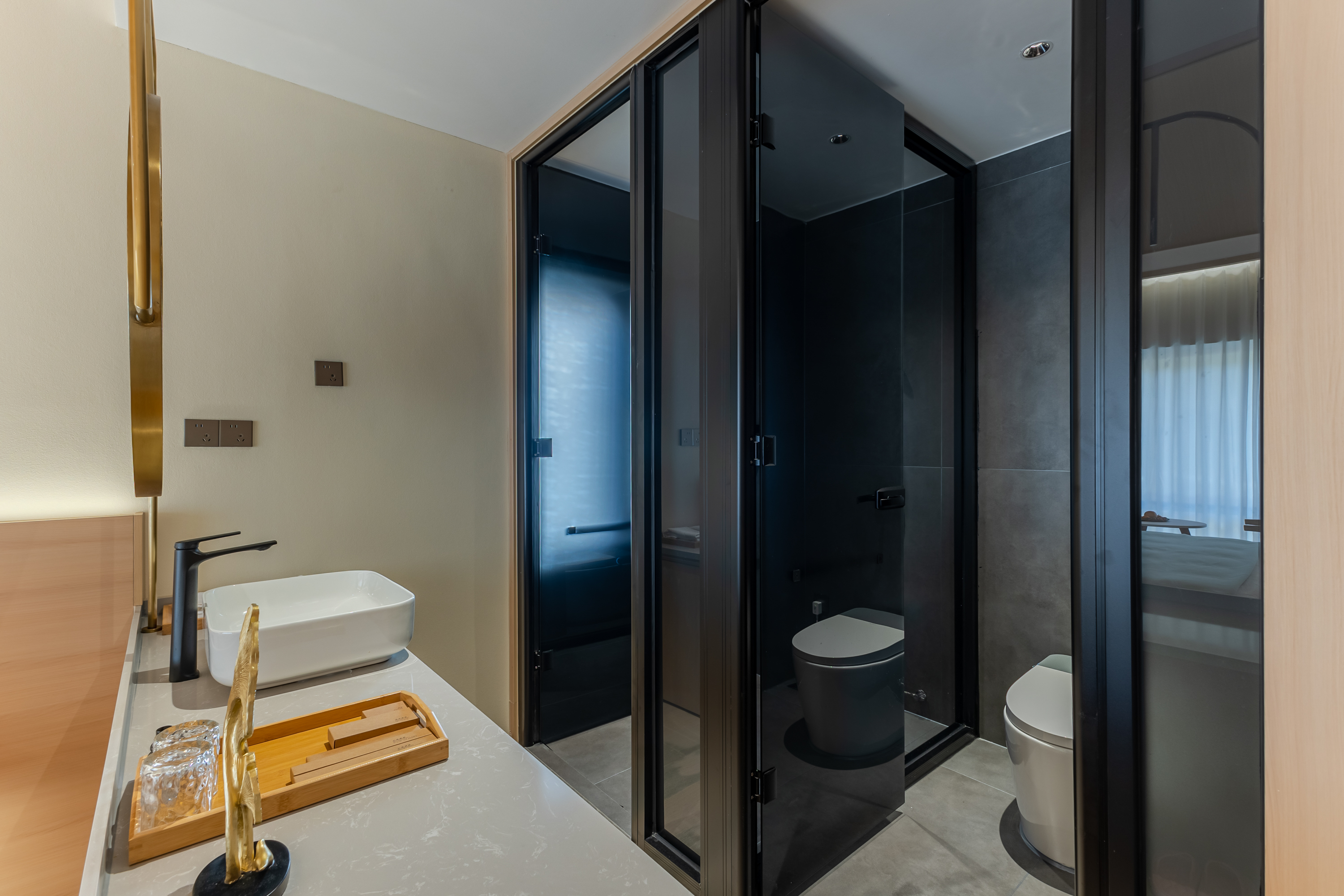 山雨·【舒适大床房】山景、田园风光