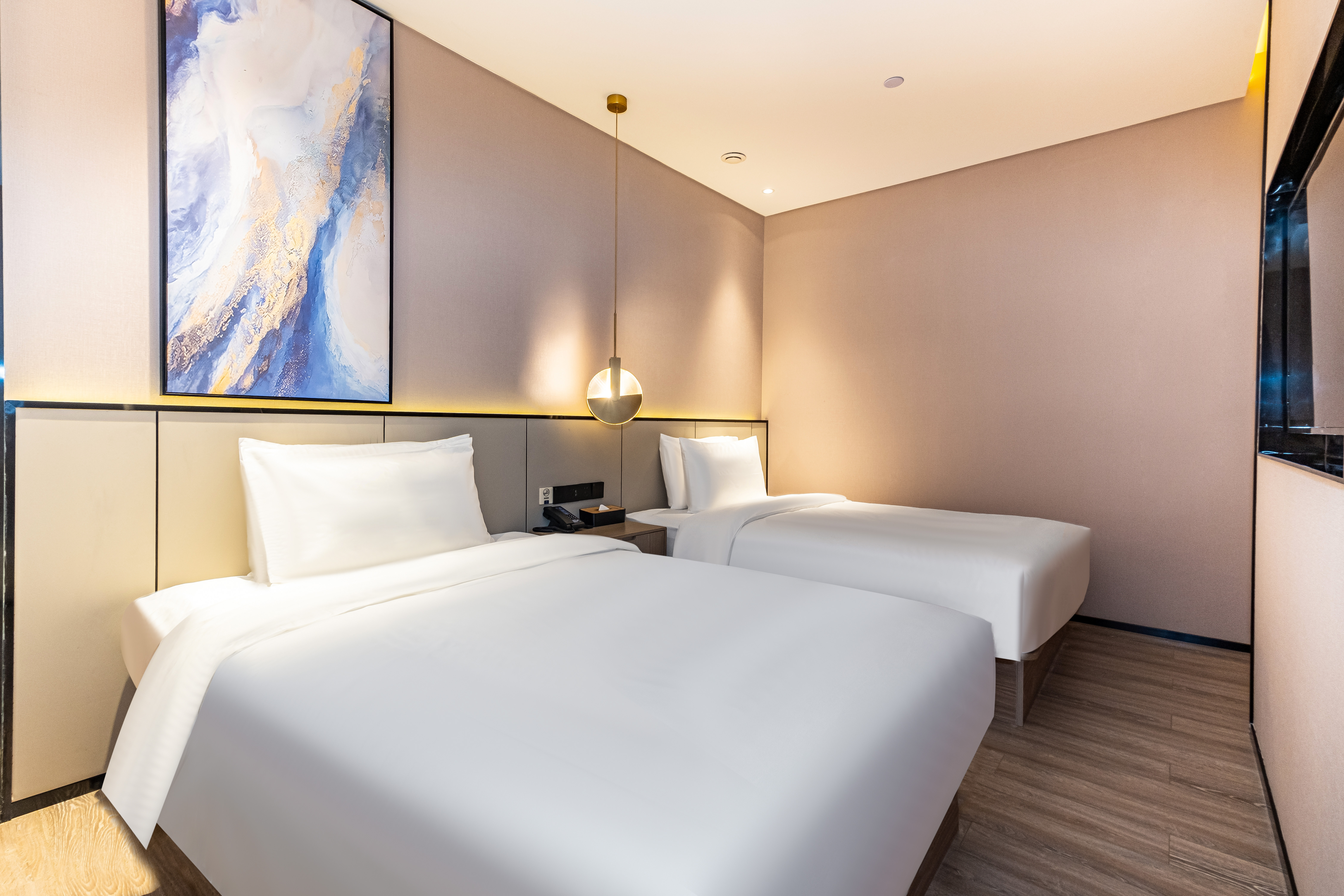 双床房（静谧空间+电视投屏+新风系统）