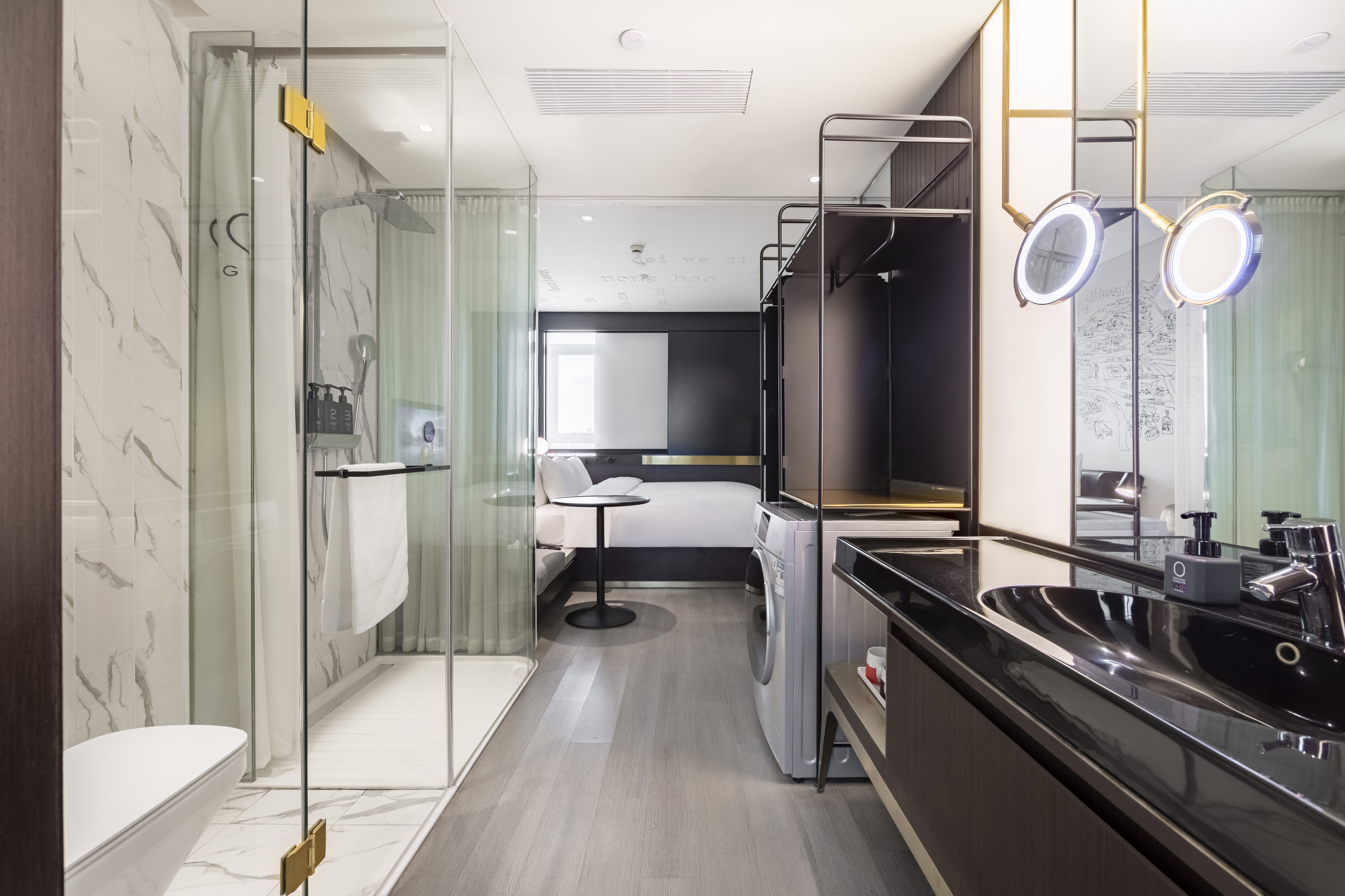 欢寓高级公寓房（德国汉斯格雅衞浴+乳胶床垫）