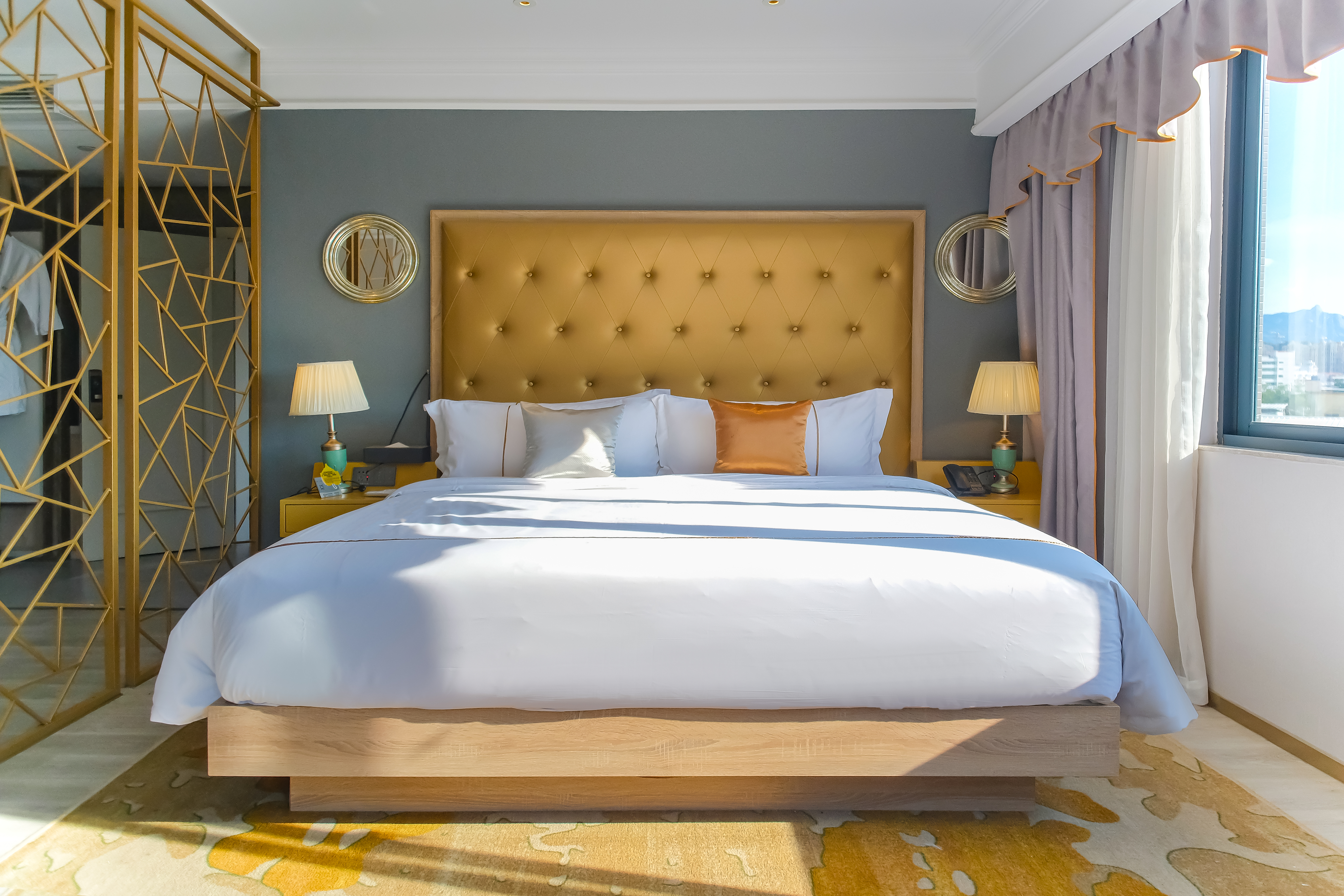 行政大床房【舒适浴袍+落地窗+安睡床品】