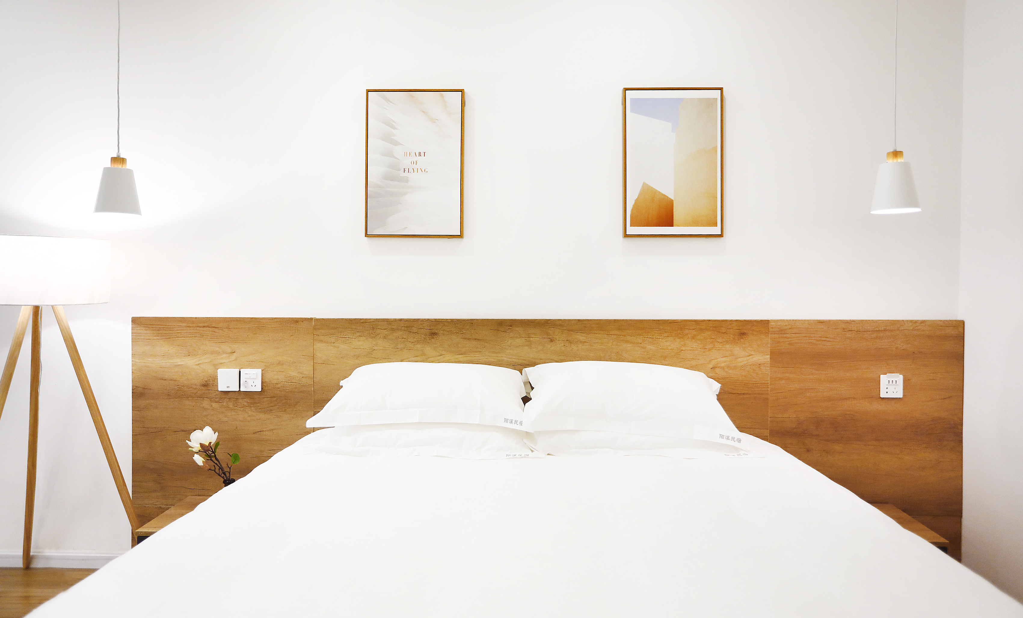 陌溪小院_豪华大床房+茶台+洗衣机+冰箱