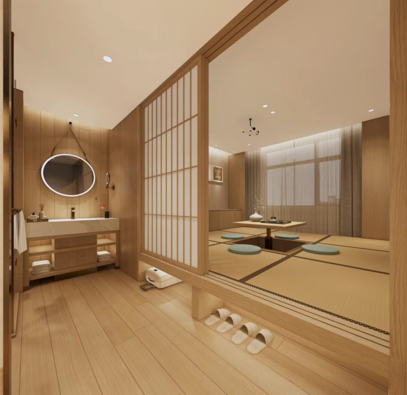 民俗风韵房（榻榻米）