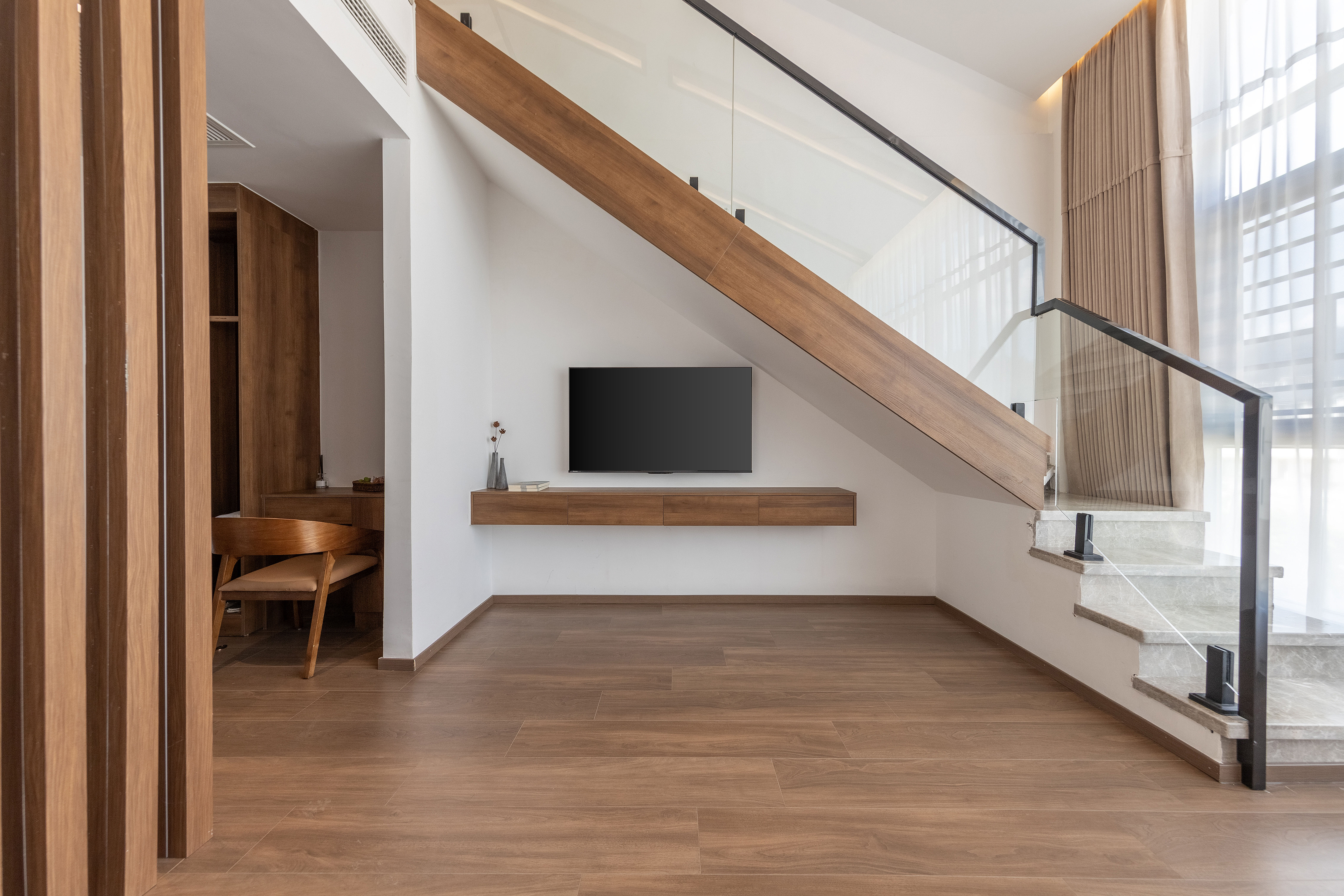 Dream Creek Woodland Family Duplex Suite (Smart Voice Control + Smart Toilet + Bathroom Wet-Dry Separation + Floor-to-Ceiling Window)