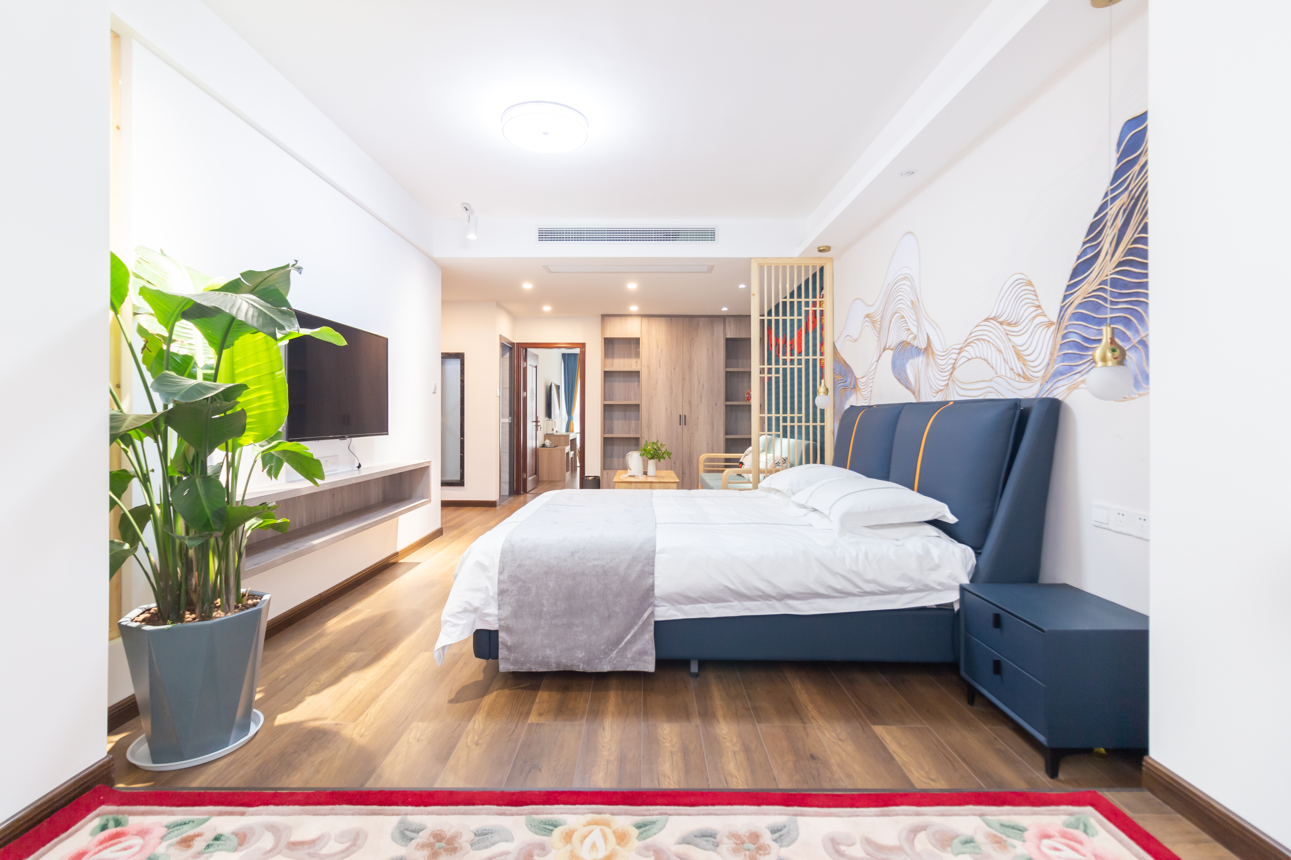 暖心两居室家庭房（带客厅）