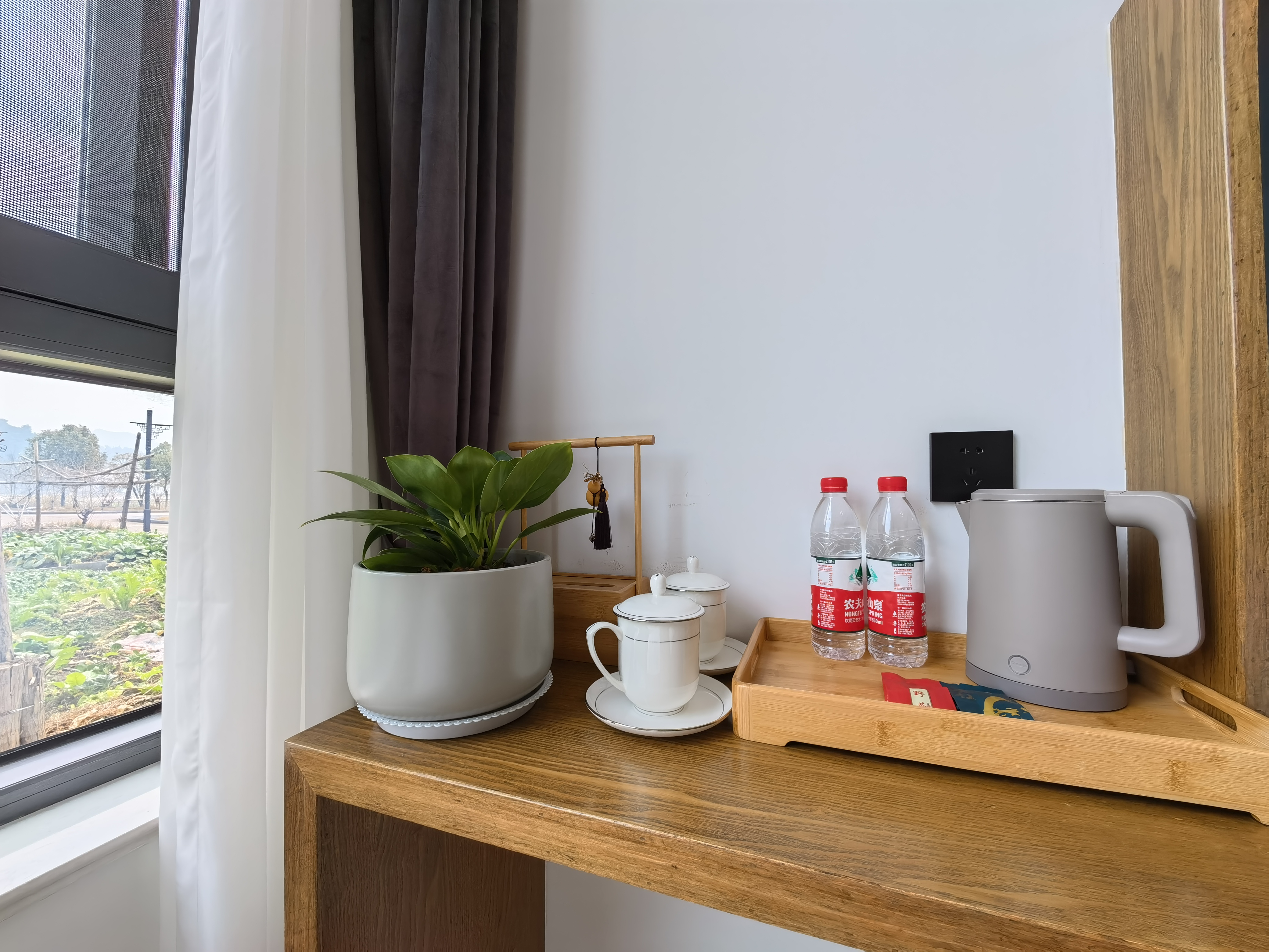 Yixue Pastoral Scenic Twin Room