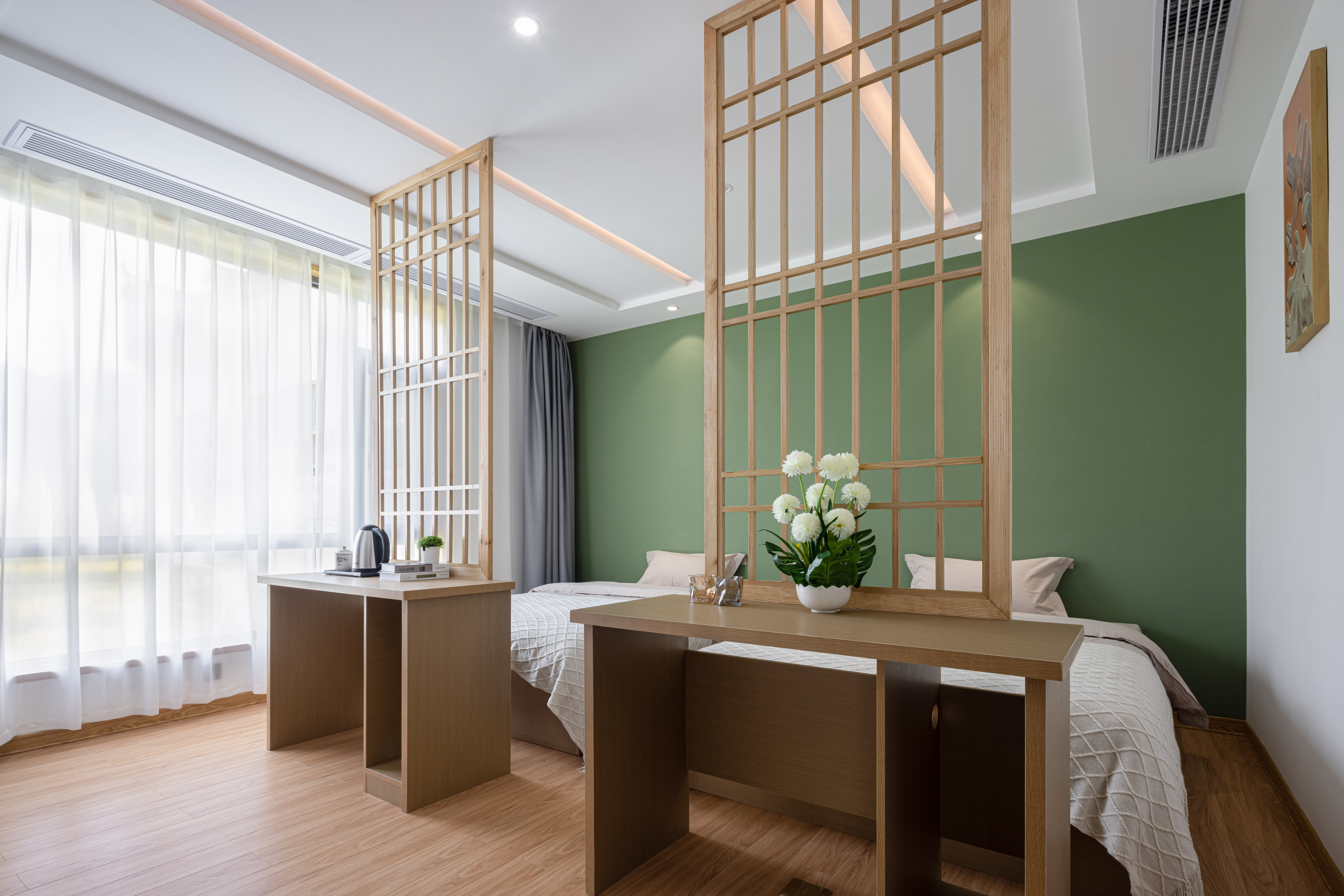 Chao Yang Scenic Twin Room With Smart Toilet, Central Air Conditioning, Electric Curtains