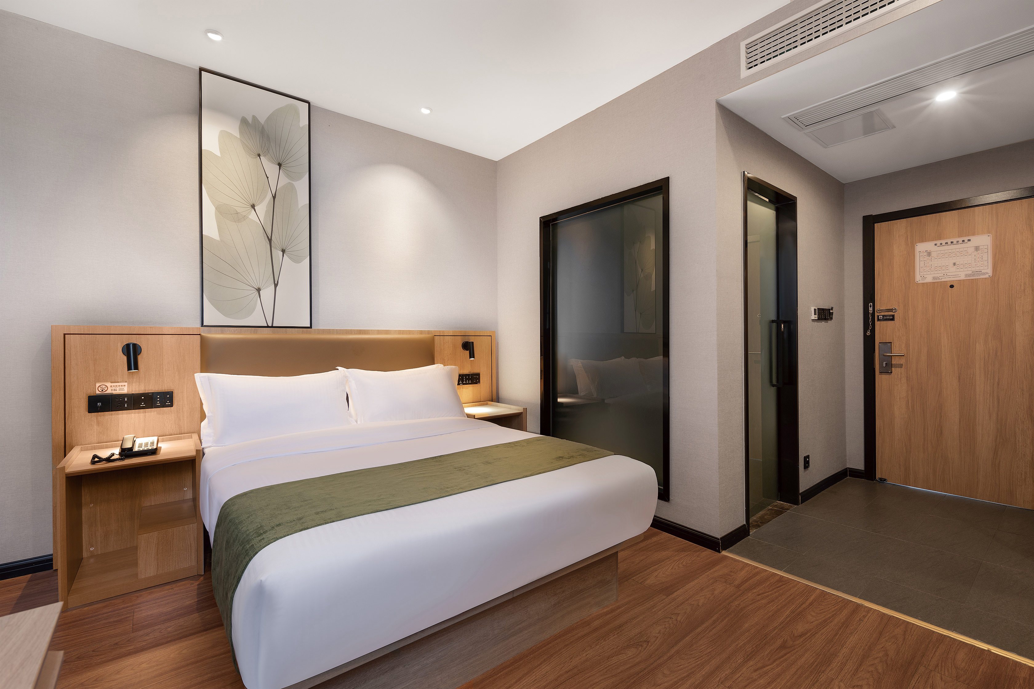 Smart Choice Business Double Bed Room (Fresh Air System)