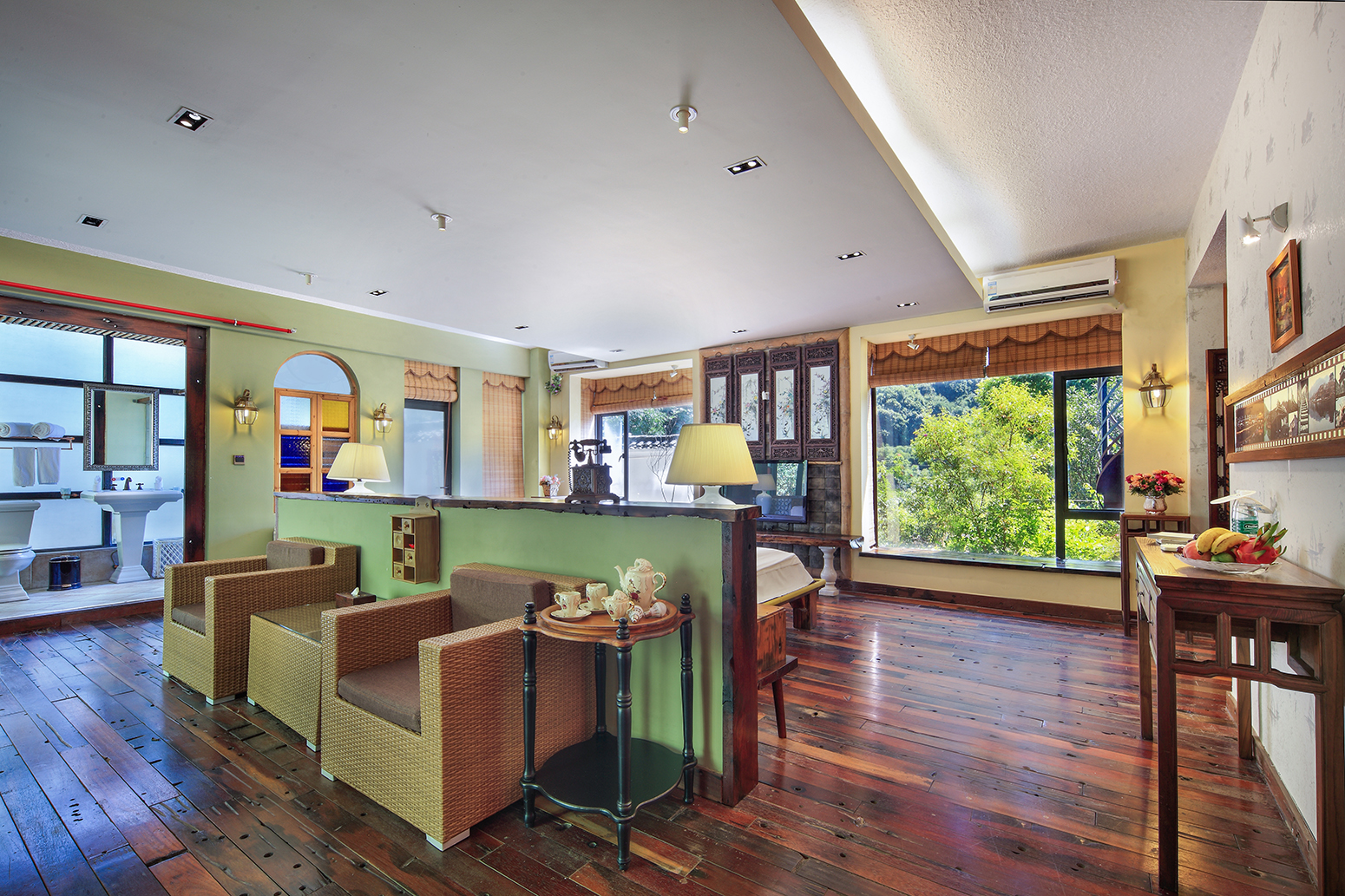 庭院景观大床房（房间超大+窗台品茶+观景浴缸）