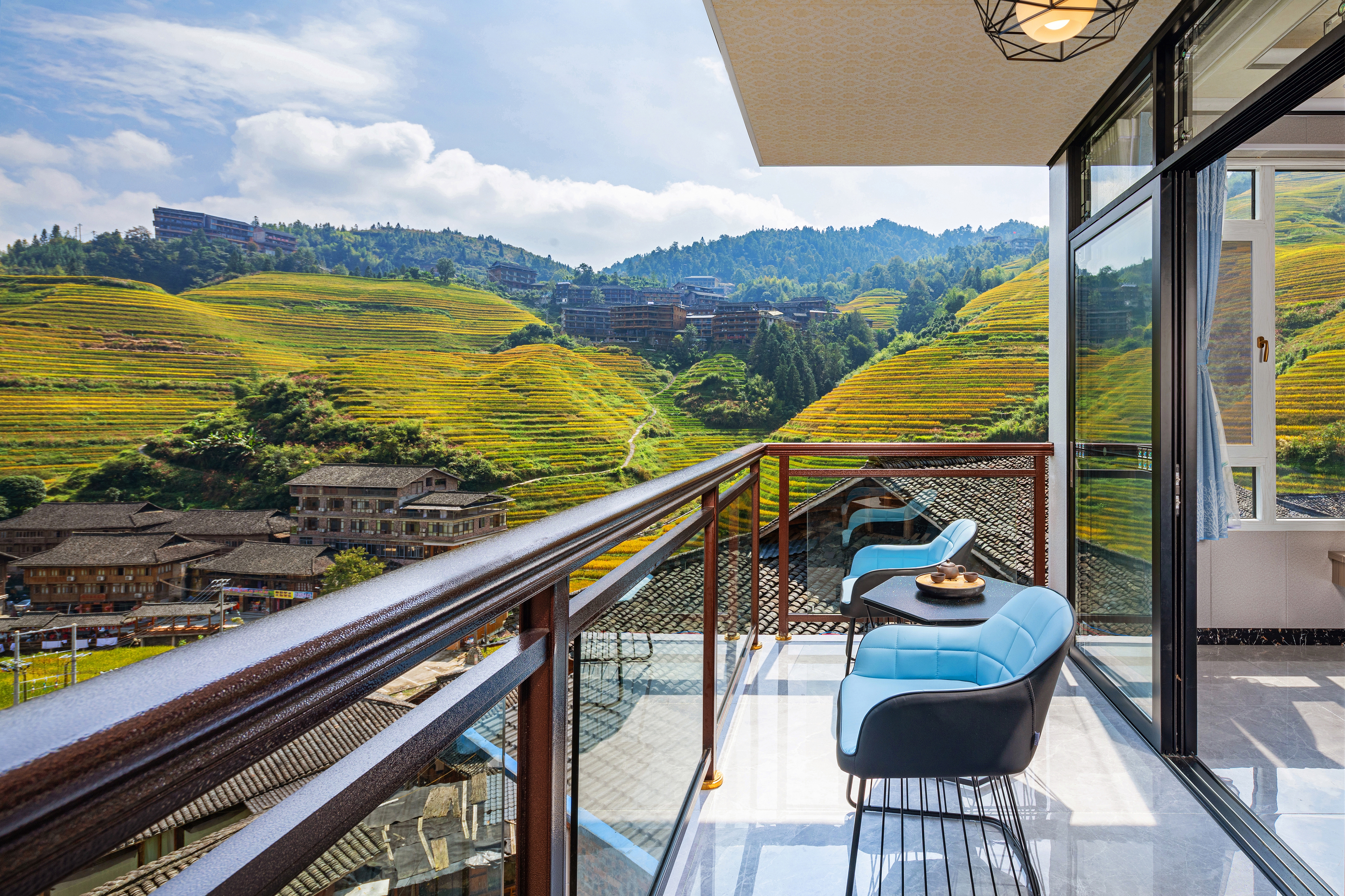 轻奢圆床房·独立大阳台