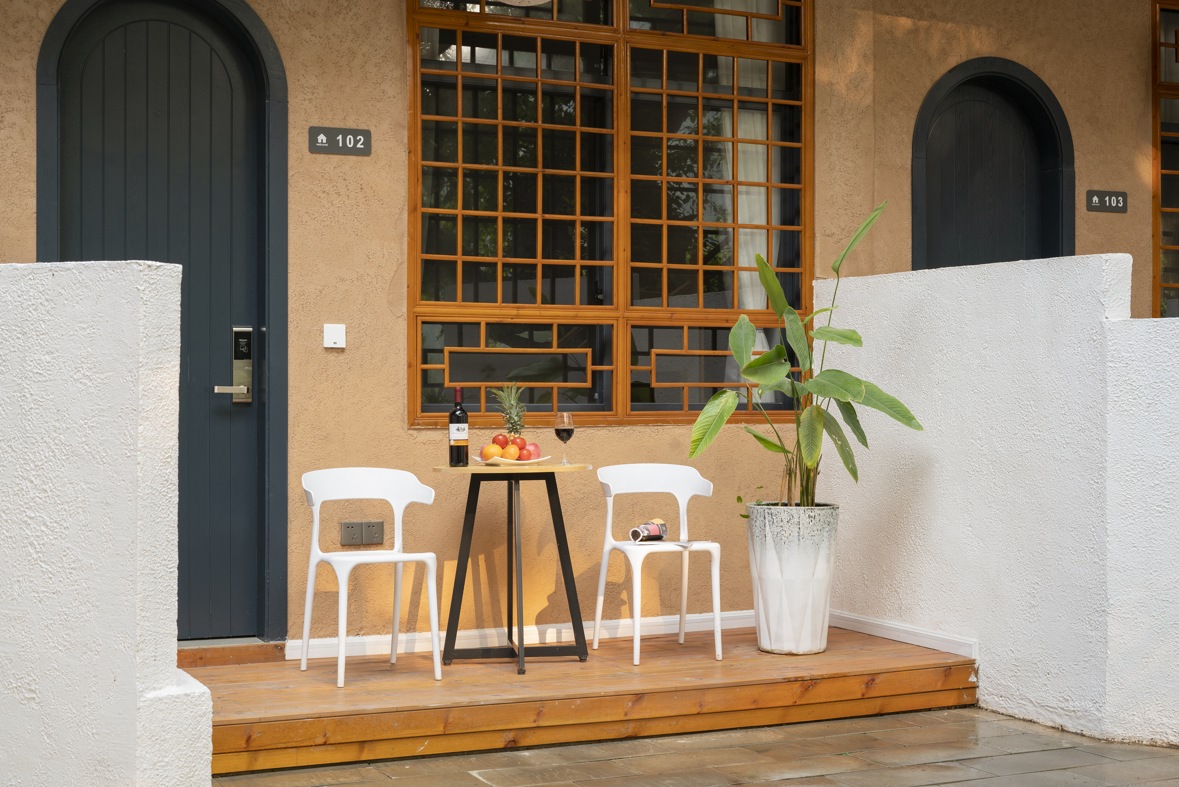 陌溪小院·舒适双床房+茶台+冰箱+洗衣机