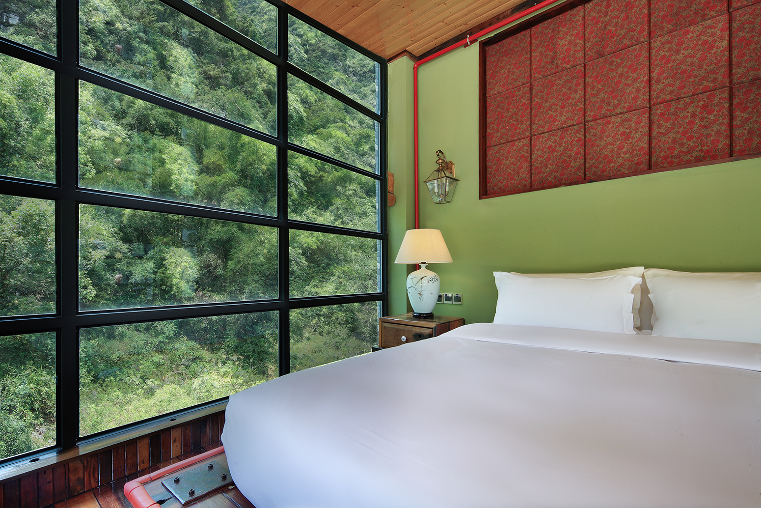 露台山景大床房（超大观景露台+观景品茶）