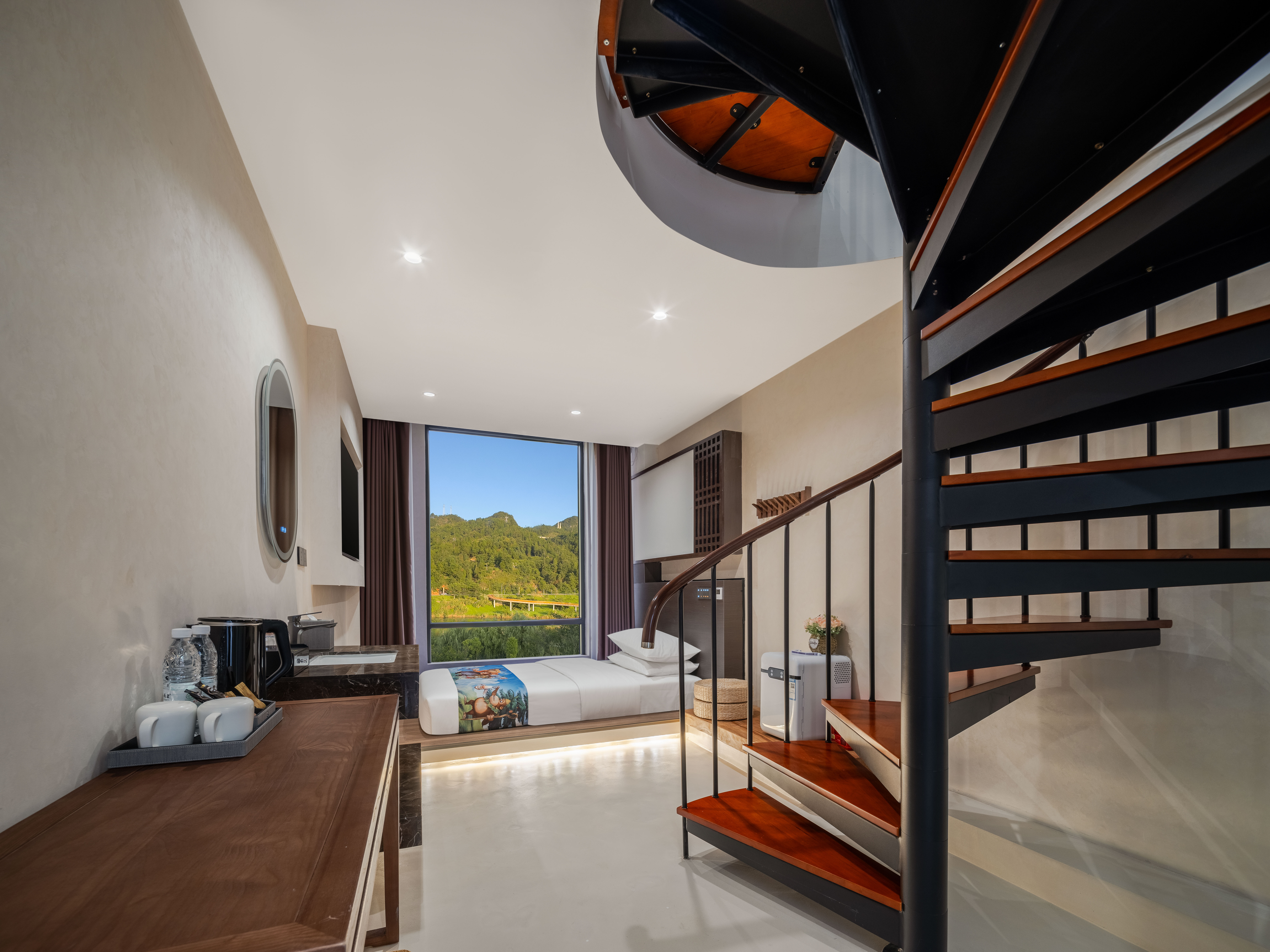 180 ° Riverside Scenic View Dreamy Starry Duplex With Tub, Large Screen Projection, And 100-Inch Lcd Tv Smart Home