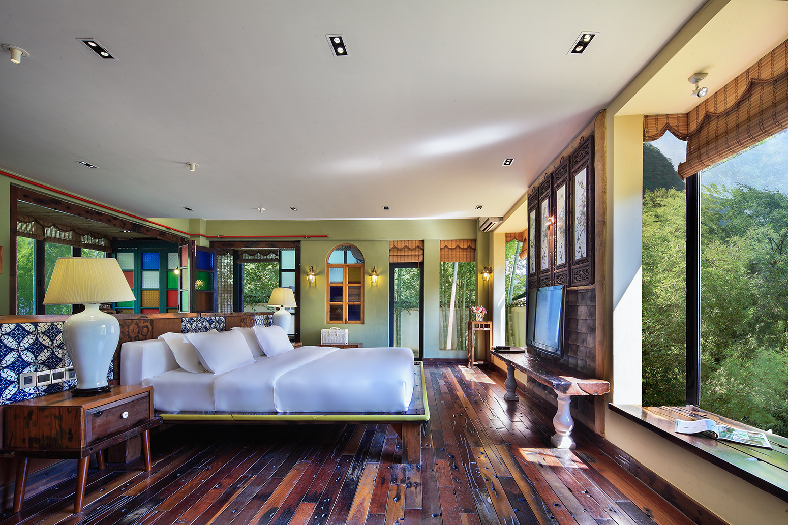 庭院景观大床房（房间超大+窗台品茶+观景浴缸）