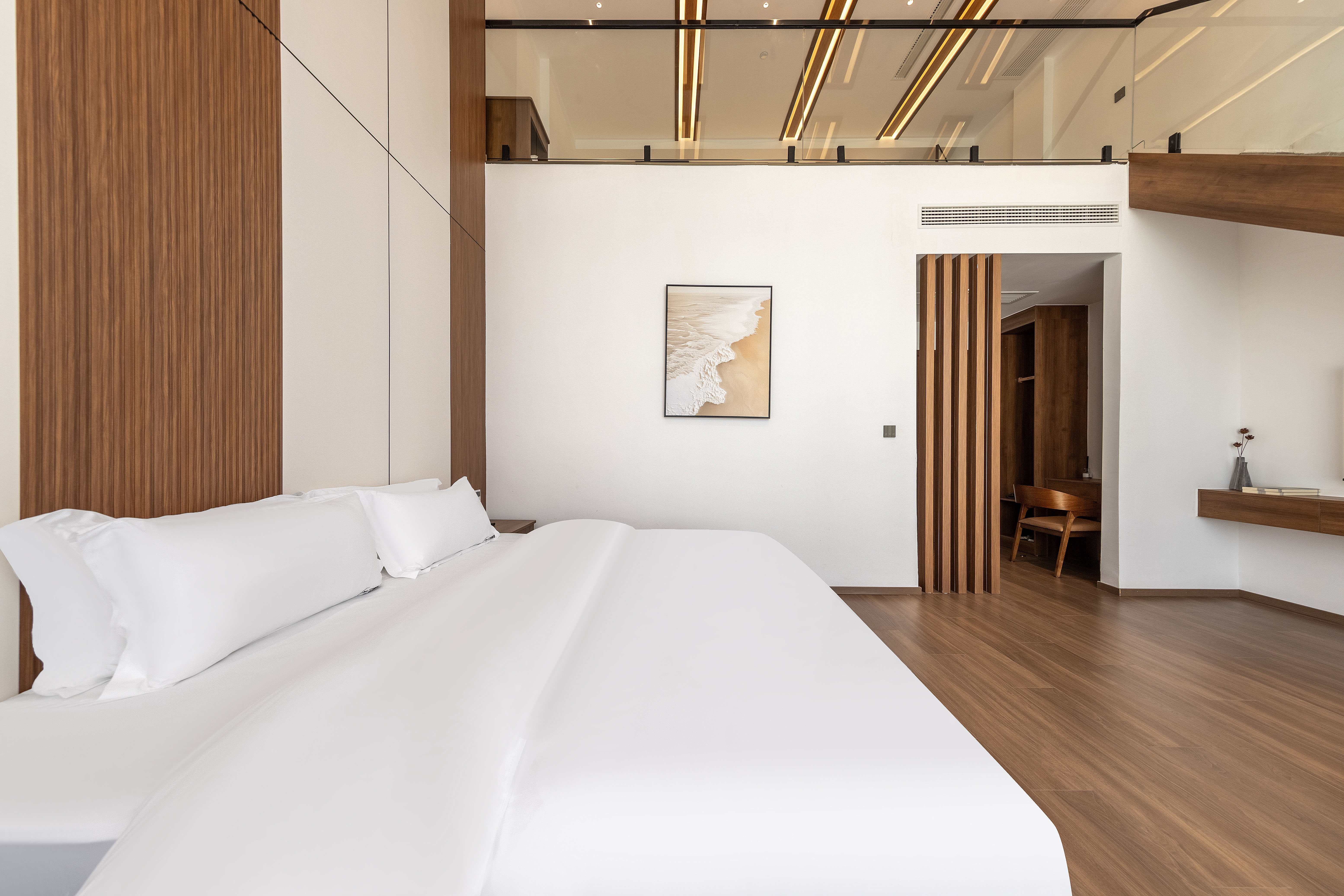 Dream Creek Woodland Family Duplex Suite (Smart Voice Control + Smart Toilet + Bathroom Wet-Dry Separation + Floor-to-Ceiling Window)