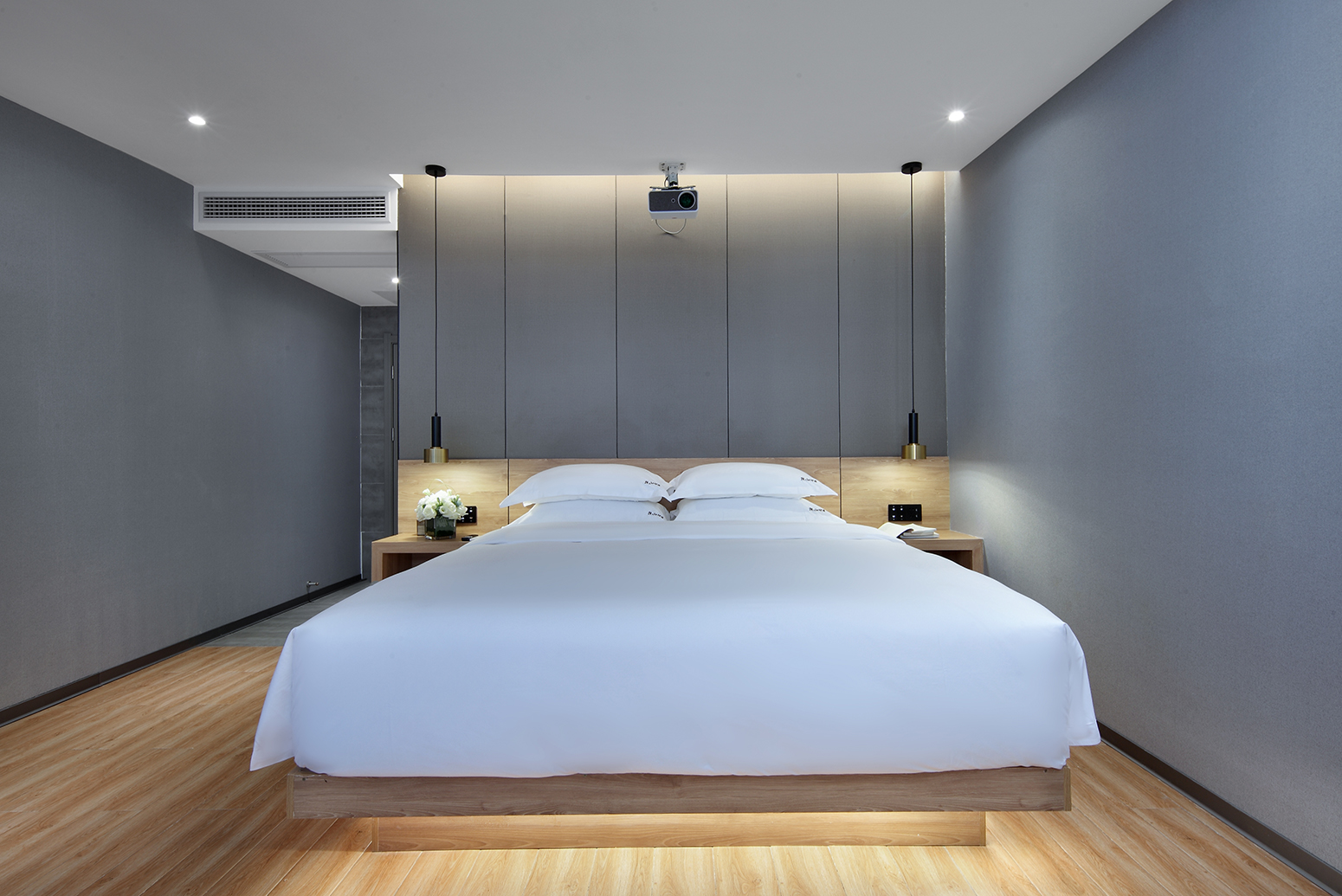 江山如畫浪漫星空家庭套房+語音控制+浴缸+會員投影