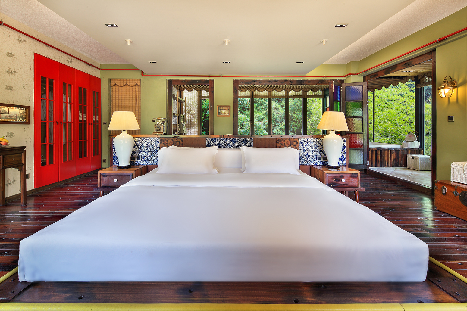 庭院景观大床房（房间超大+窗台品茶+观景浴缸）