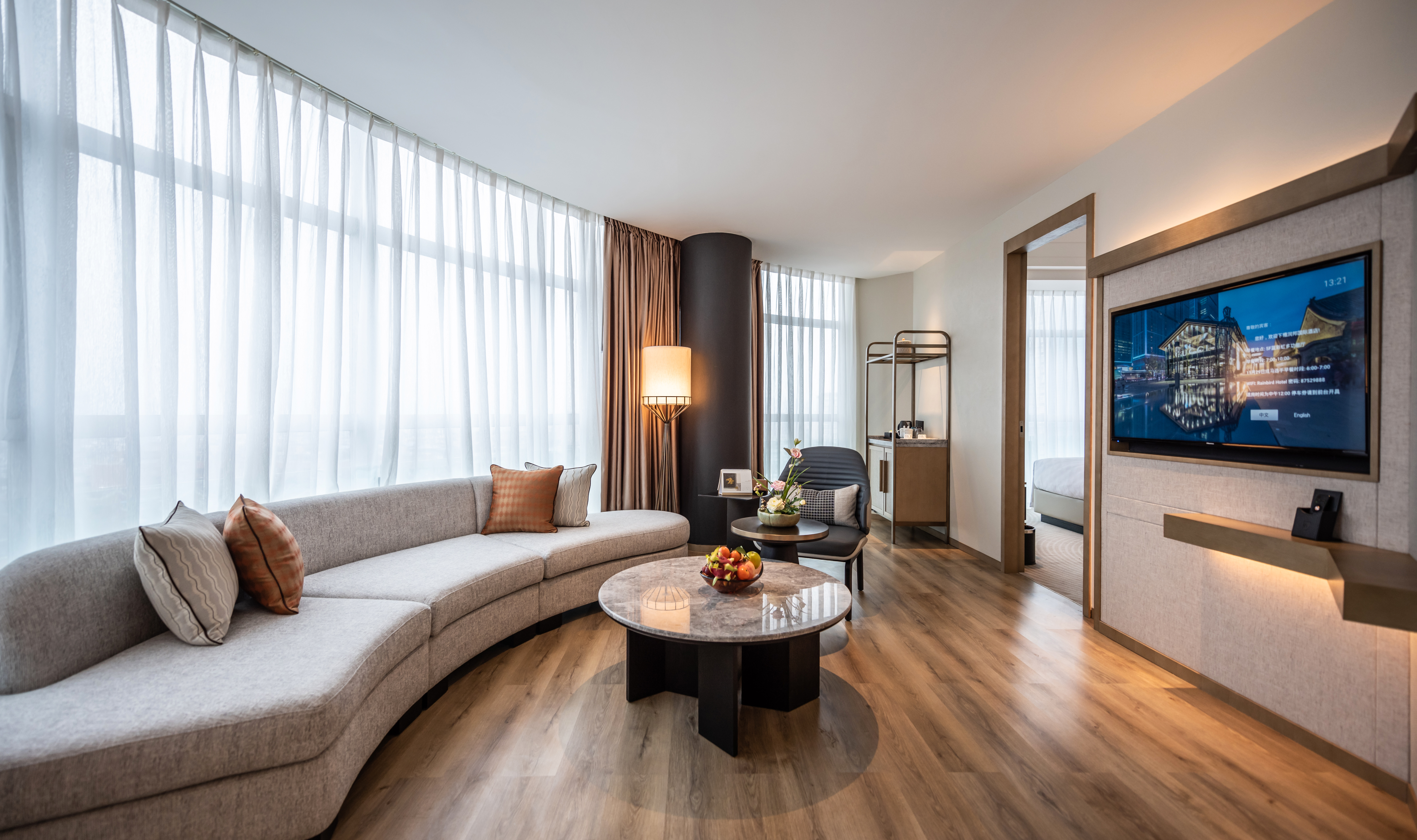 商务楼|一室一厅套房（电视投屏+护颈枕+德国高端衞浴）