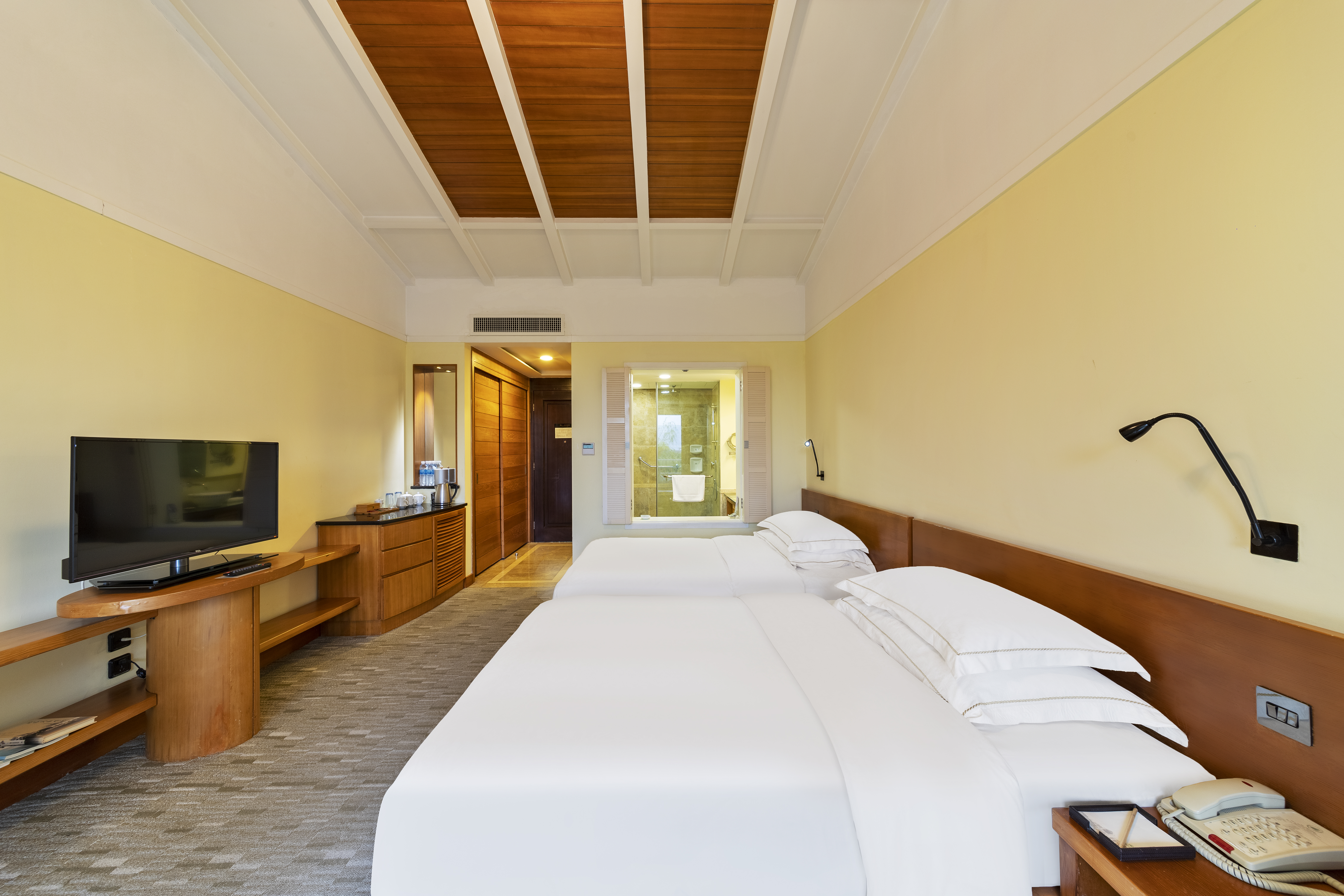 园景标准双床房