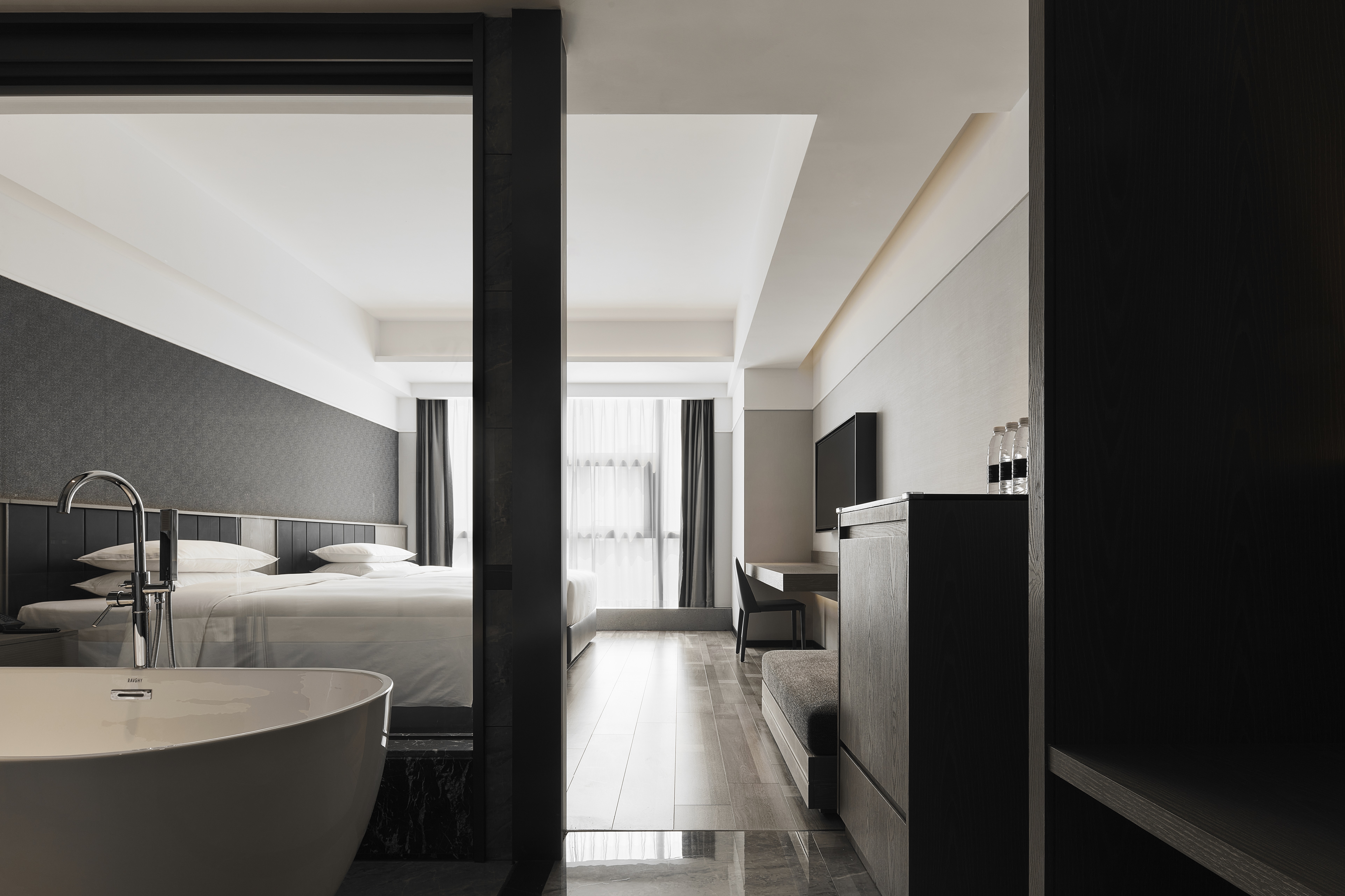 Superior Family Room With Two Double Beds (Extra-Wide Double Beds + Sleep Aid Mattress + Smart Guest Control + Natural Comfort)