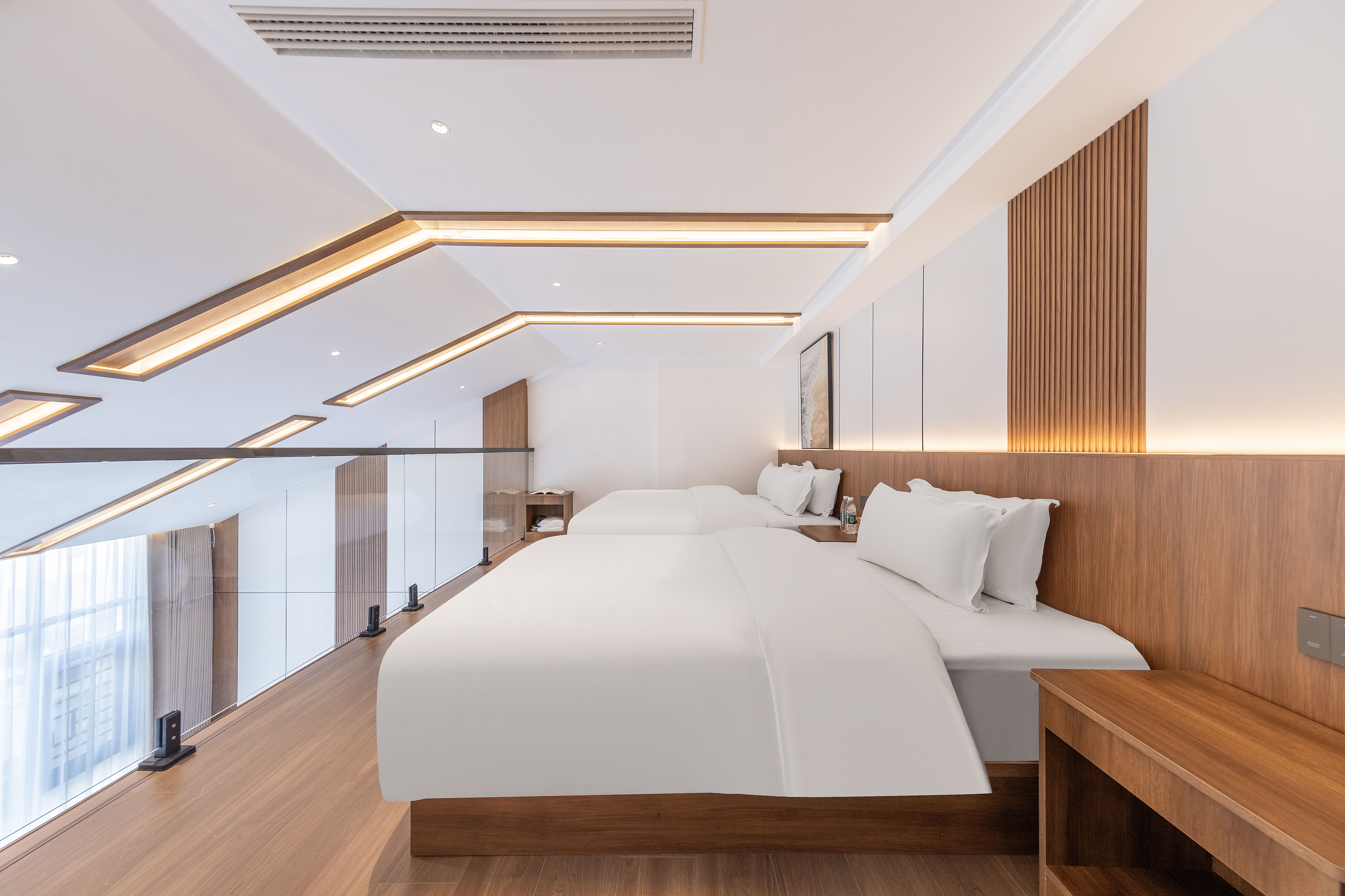 Dream Creek Woodland Family Duplex Suite (Smart Voice Control + Smart Toilet + Bathroom Wet-Dry Separation + Floor-to-Ceiling Window)