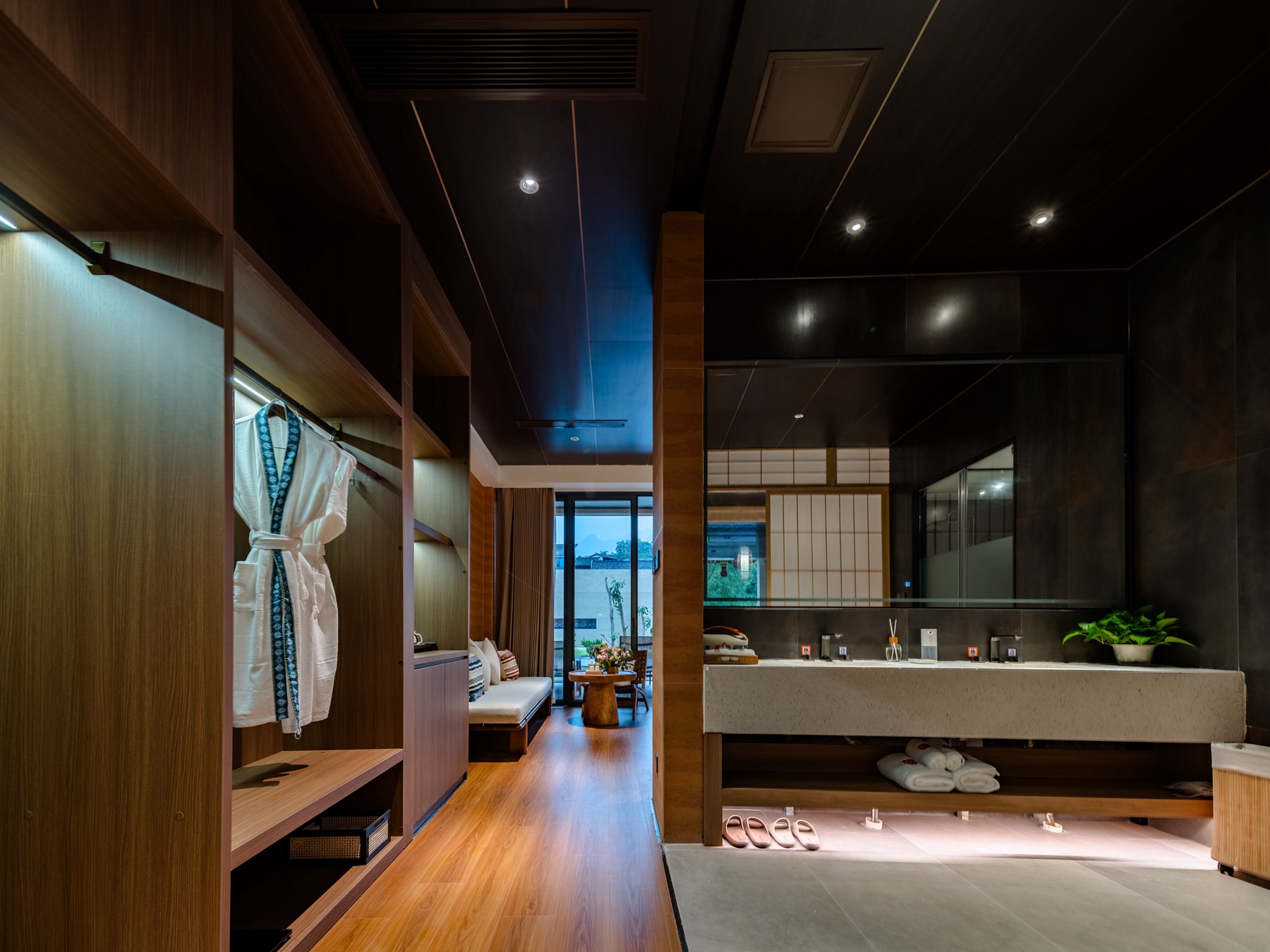 Biyao Ting Garden-View Terrace Twin Room