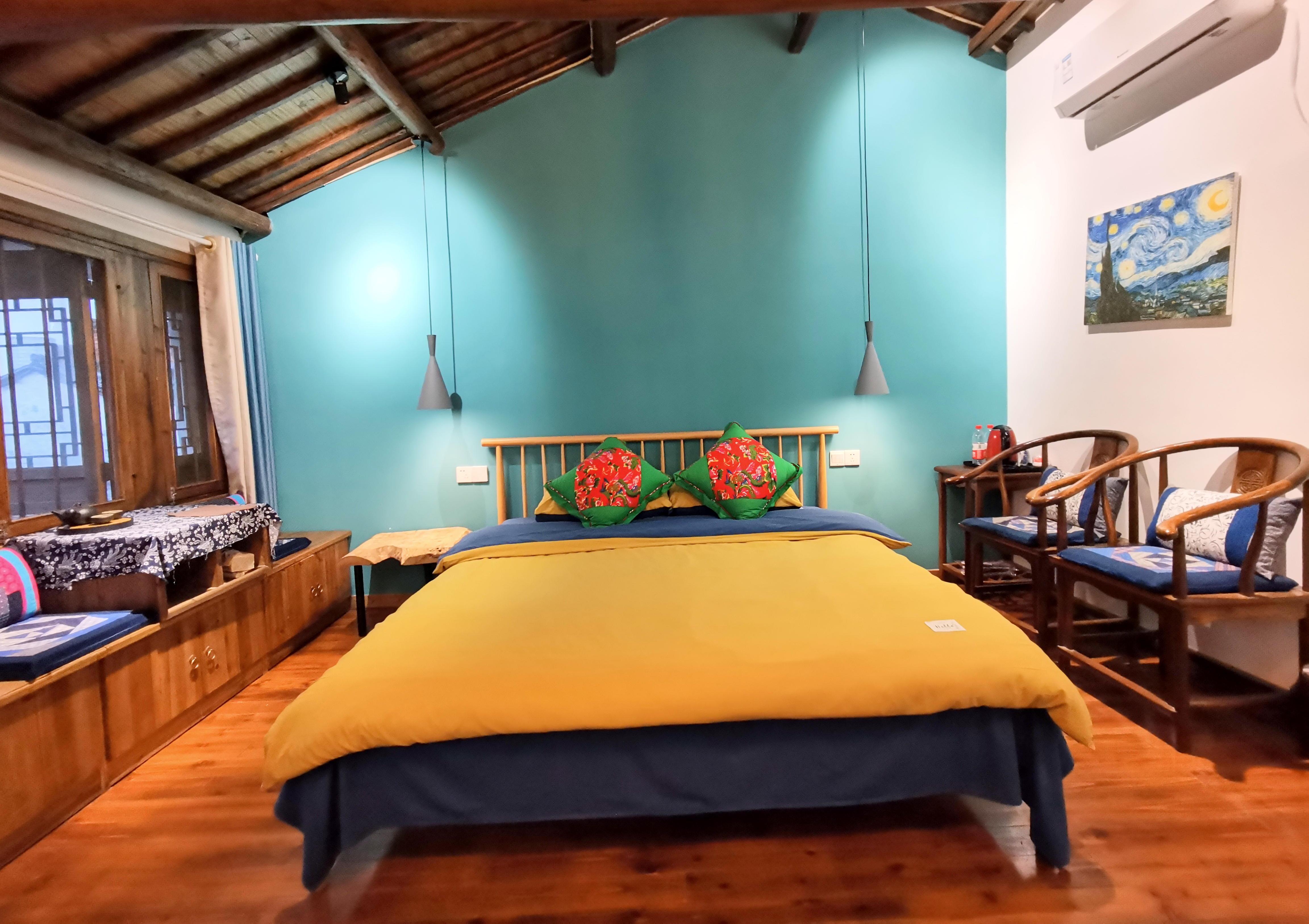 Zhilan Scenic Balcony Double Bed Room