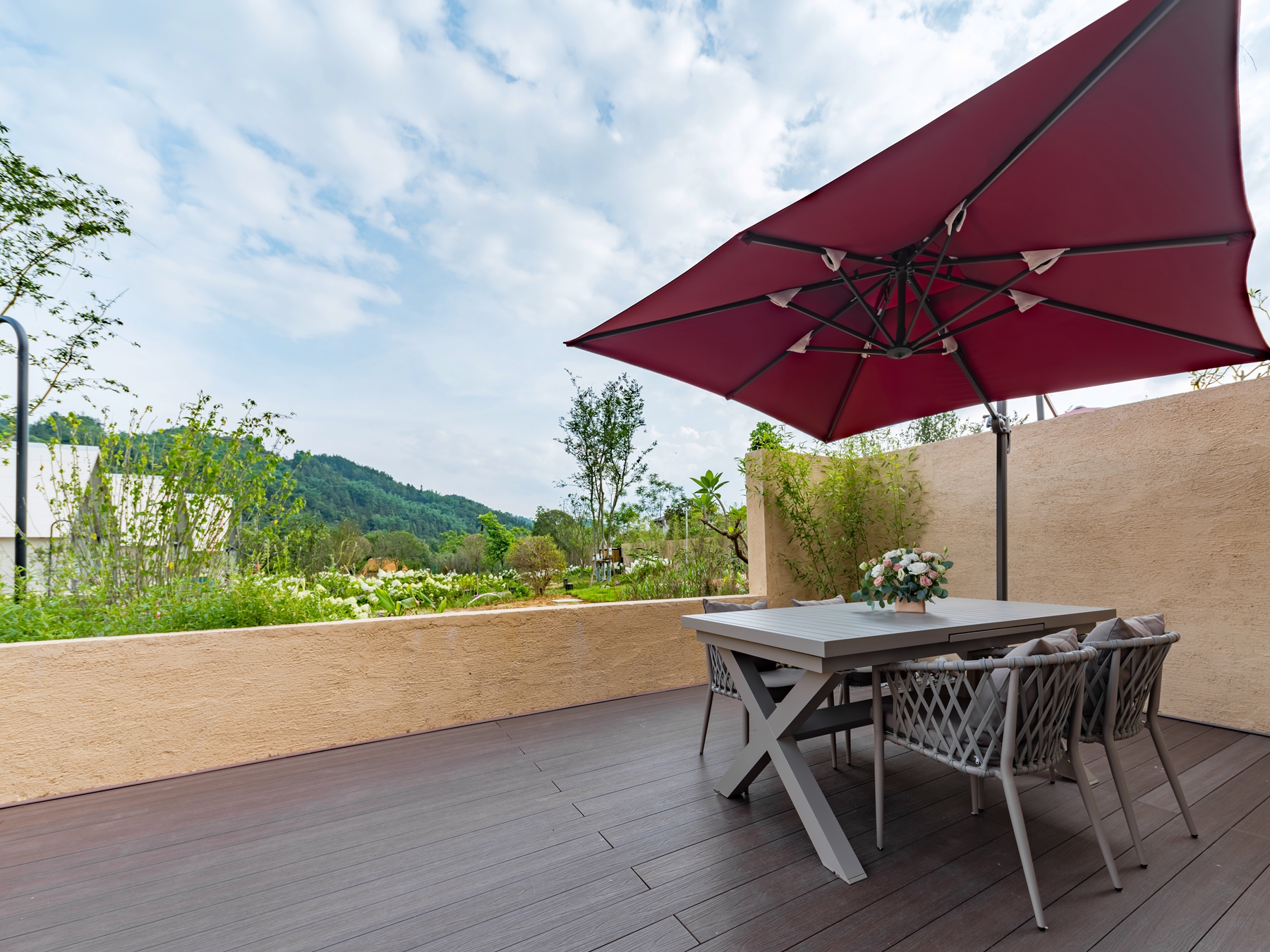 Mengyao Tai Garden-View Terrace Double Bed Room