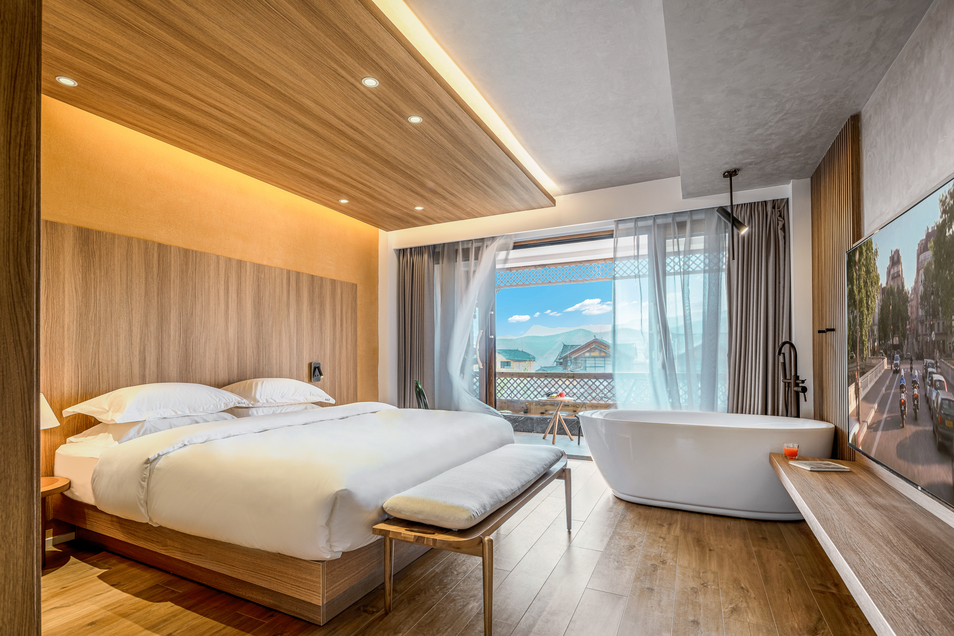 Lakeview Luxury Quality Double Bed Room (Tub)