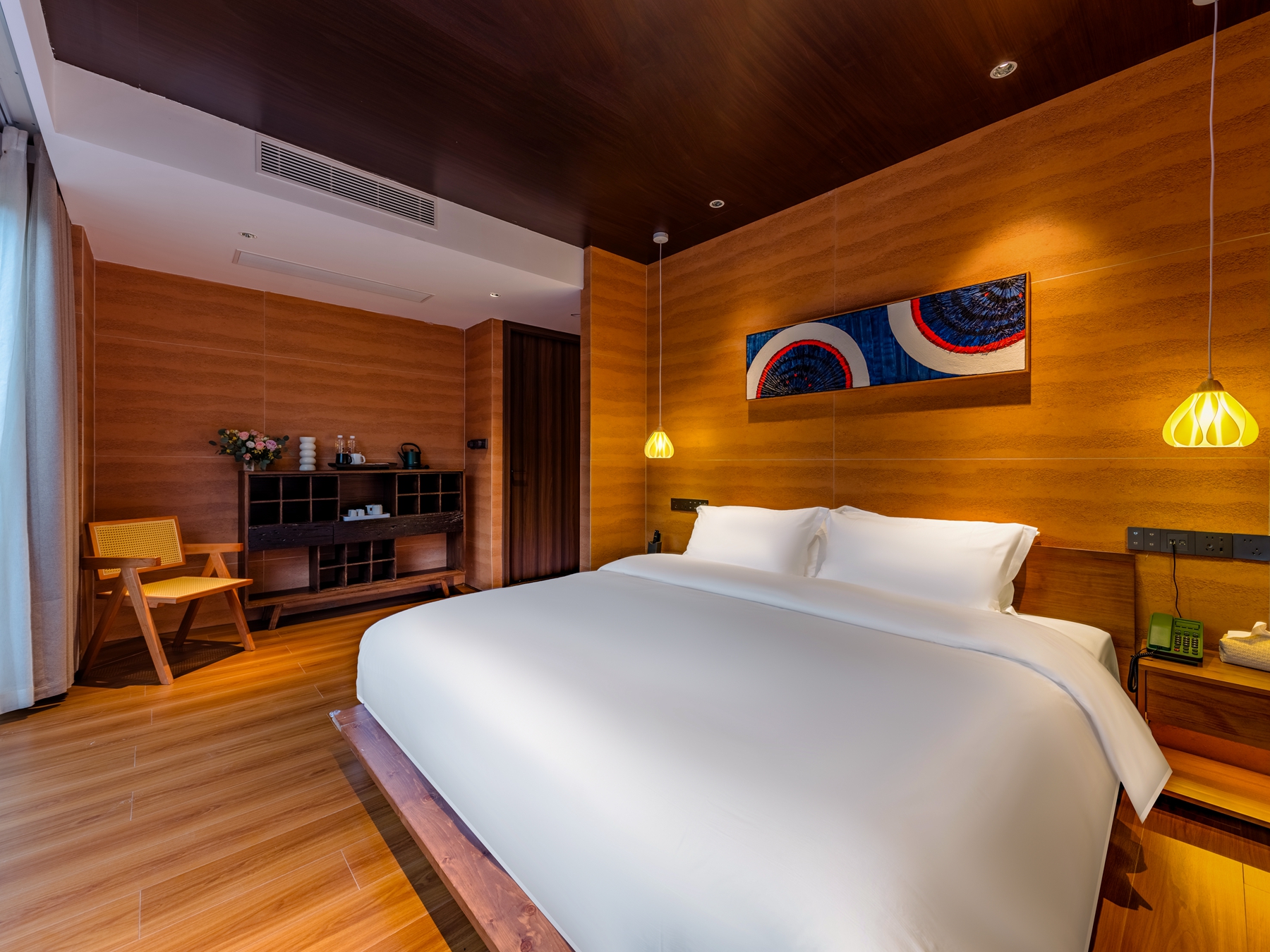 Mengyao Tai Garden-View Terrace Double Bed Room