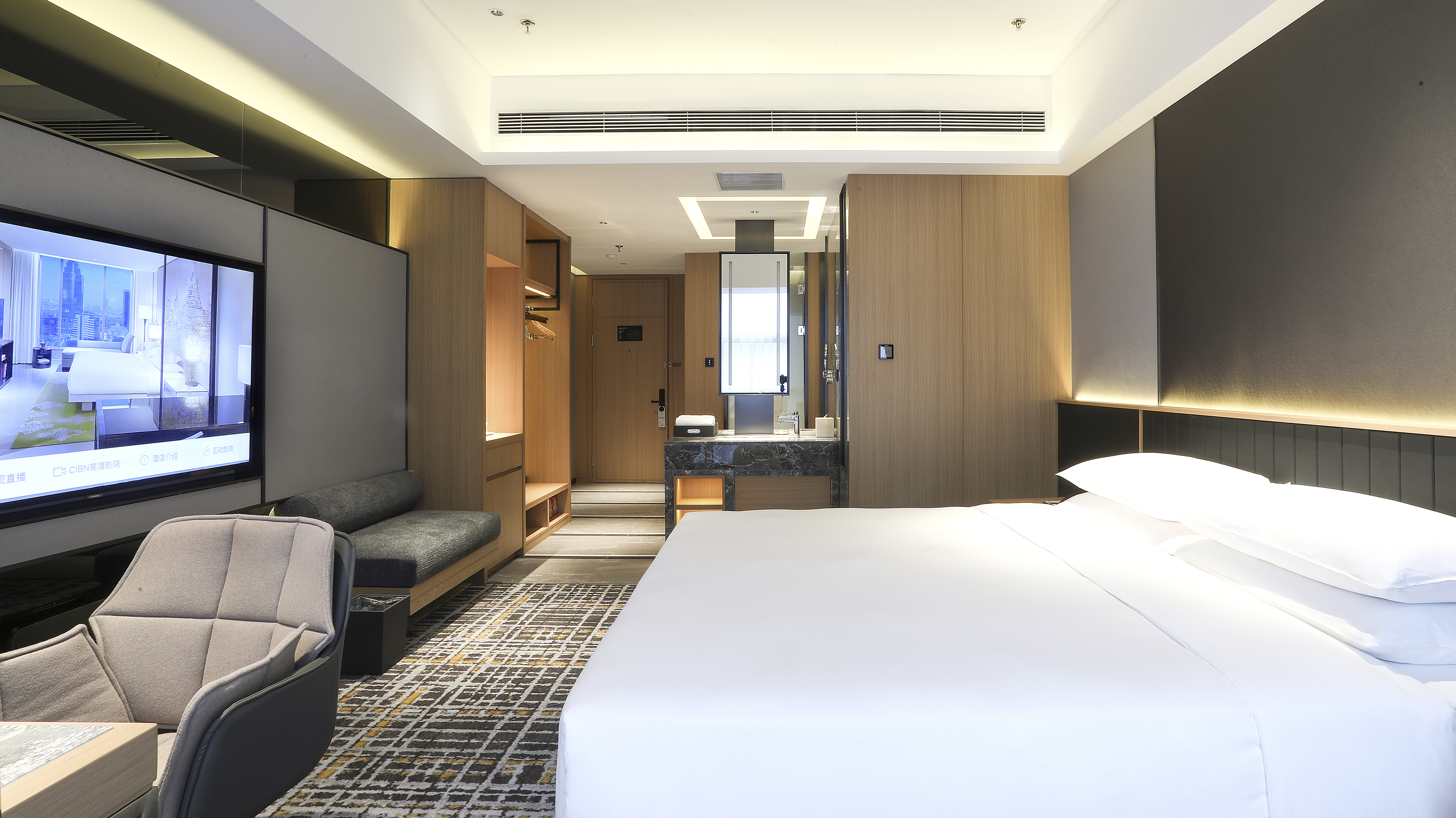 Executive Smart Room (Double Bed) (Desk, Window, Fridge)