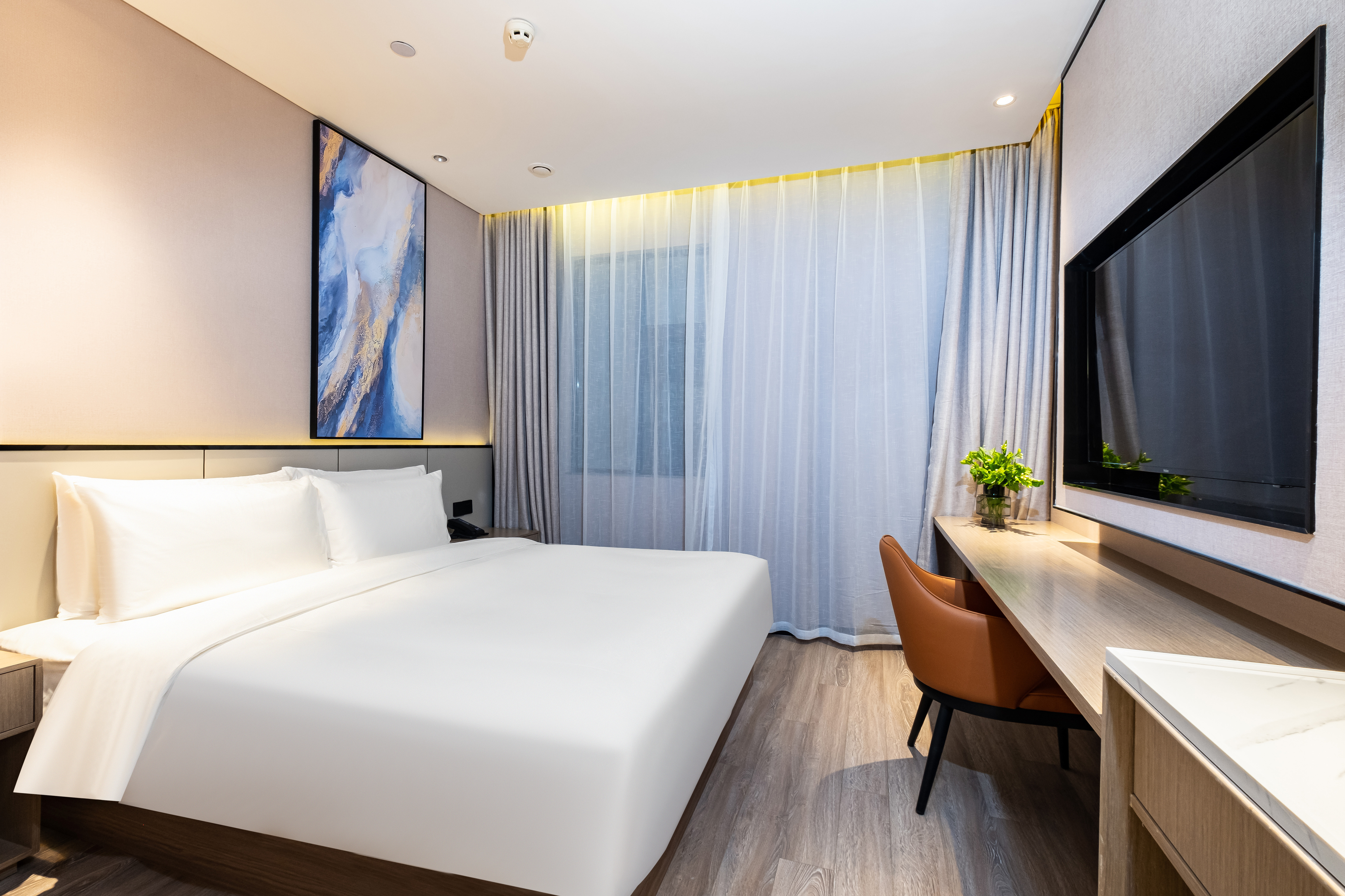 大床房（静谧空间＋电视投屏+新风系统）