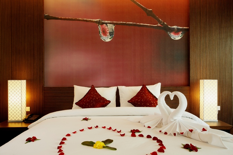 豪華雙人床房 （直通泳池）