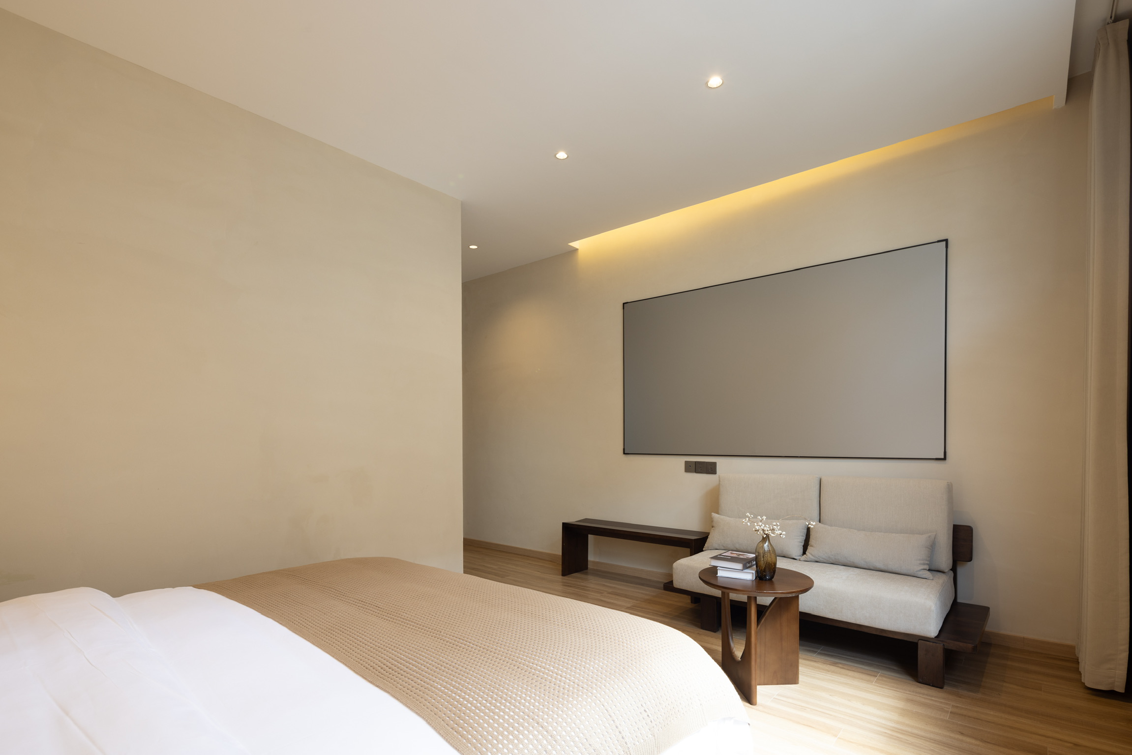 敍蘭時·豪華大床房·巨幕投影·智能馬桶·乾濕分離