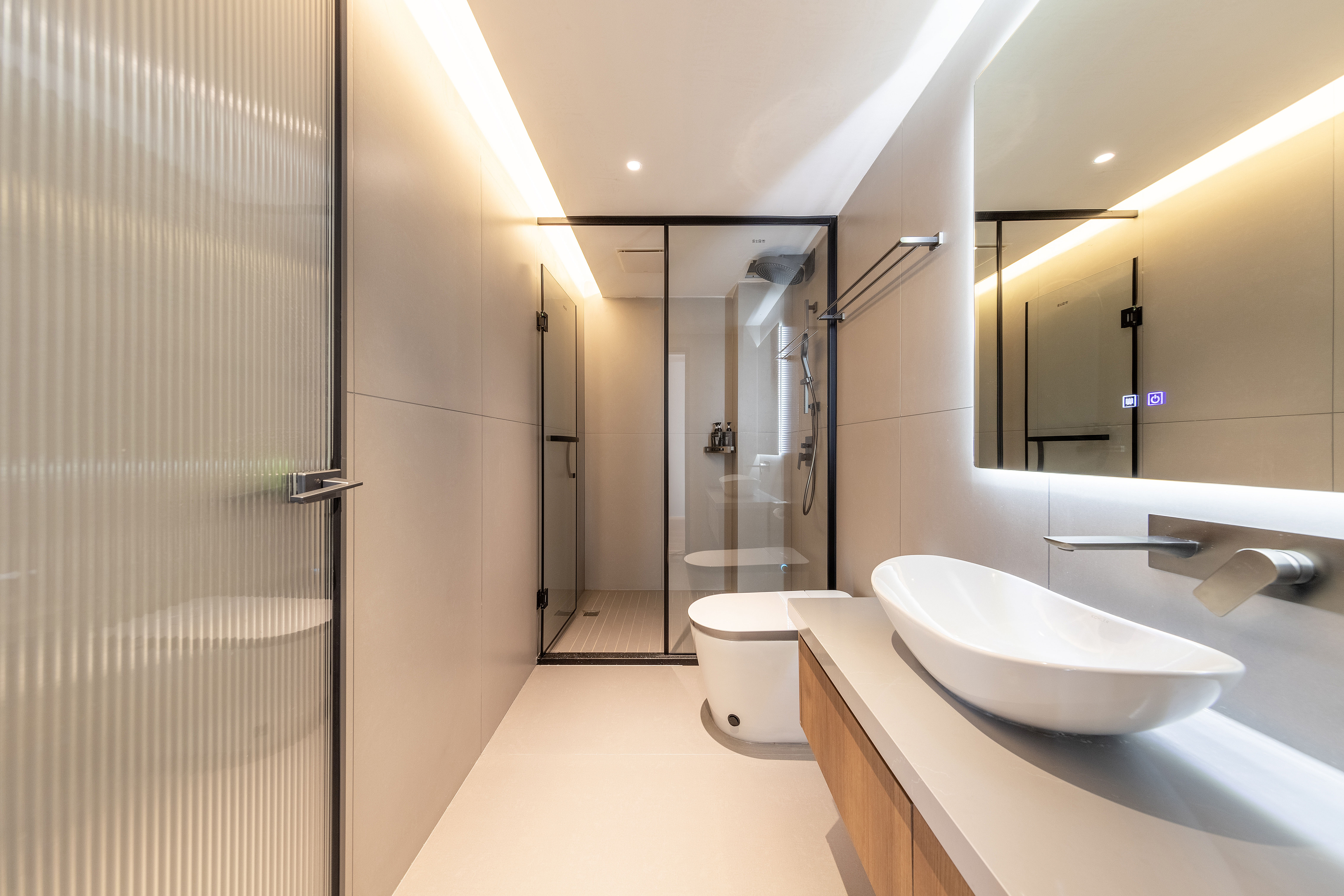 Enclave Mountain Family Duplex Suite (Smart Voice Control + Smart Toilet + Bathroom Wet-Dry Separation + Floor-to-Ceiling Window + Large Screen Projection)