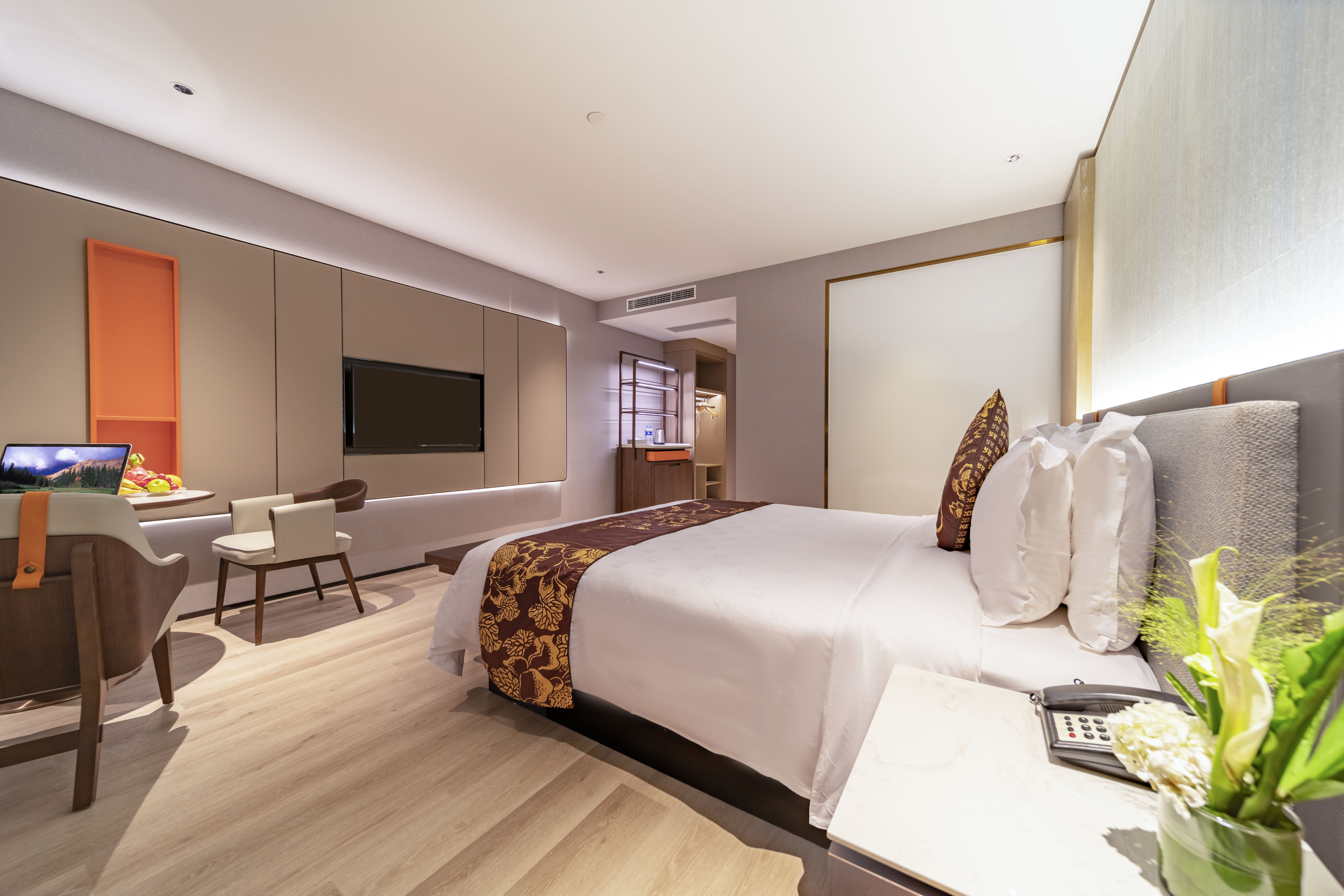 豪华低敏大床房（斯林百兰床垫）