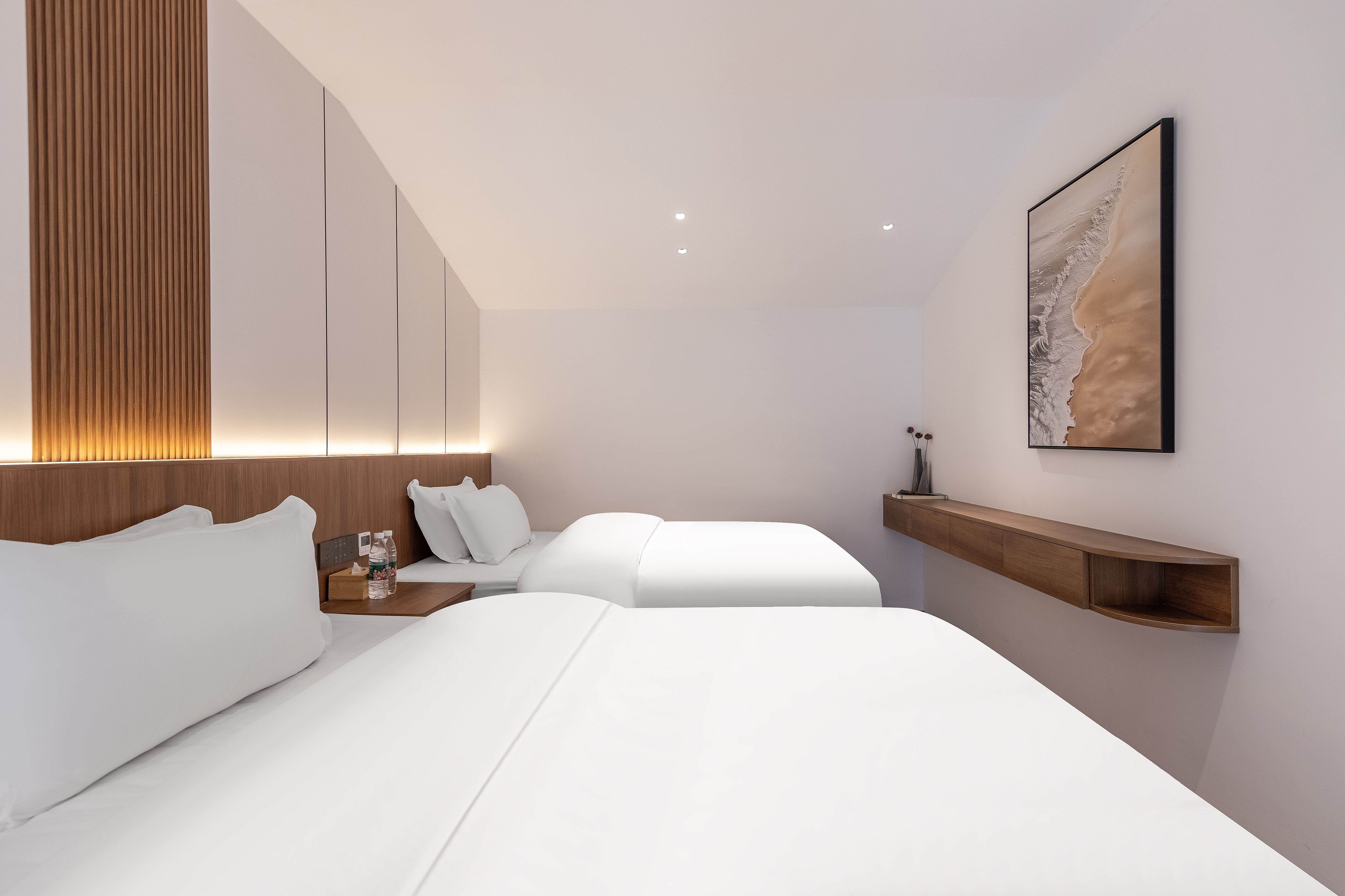 Enclave Mountain Family Duplex Suite (Smart Voice Control + Smart Toilet + Bathroom Wet-Dry Separation + Floor-to-Ceiling Window + Large Screen Projection)