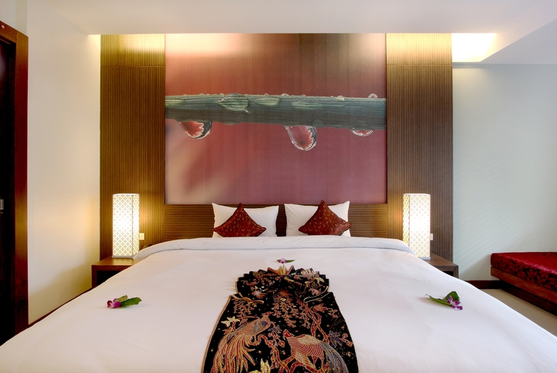 豪華雙人床房 （直通泳池）