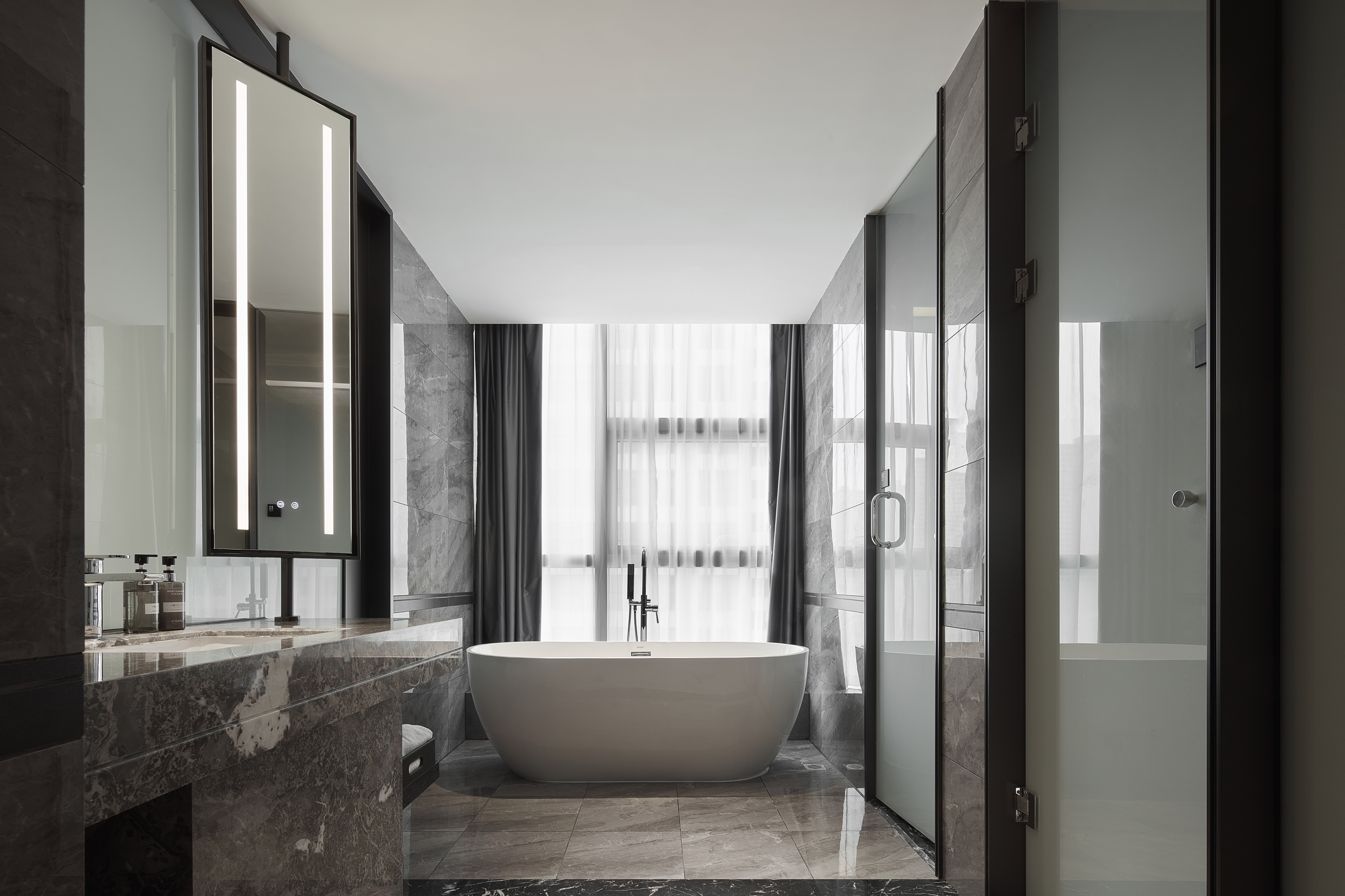 Party-Perfect Queen Bed Suite (Business Lounge + Party Table + Multipurpose Space + Bluetooth Speaker + Smart Toilet)