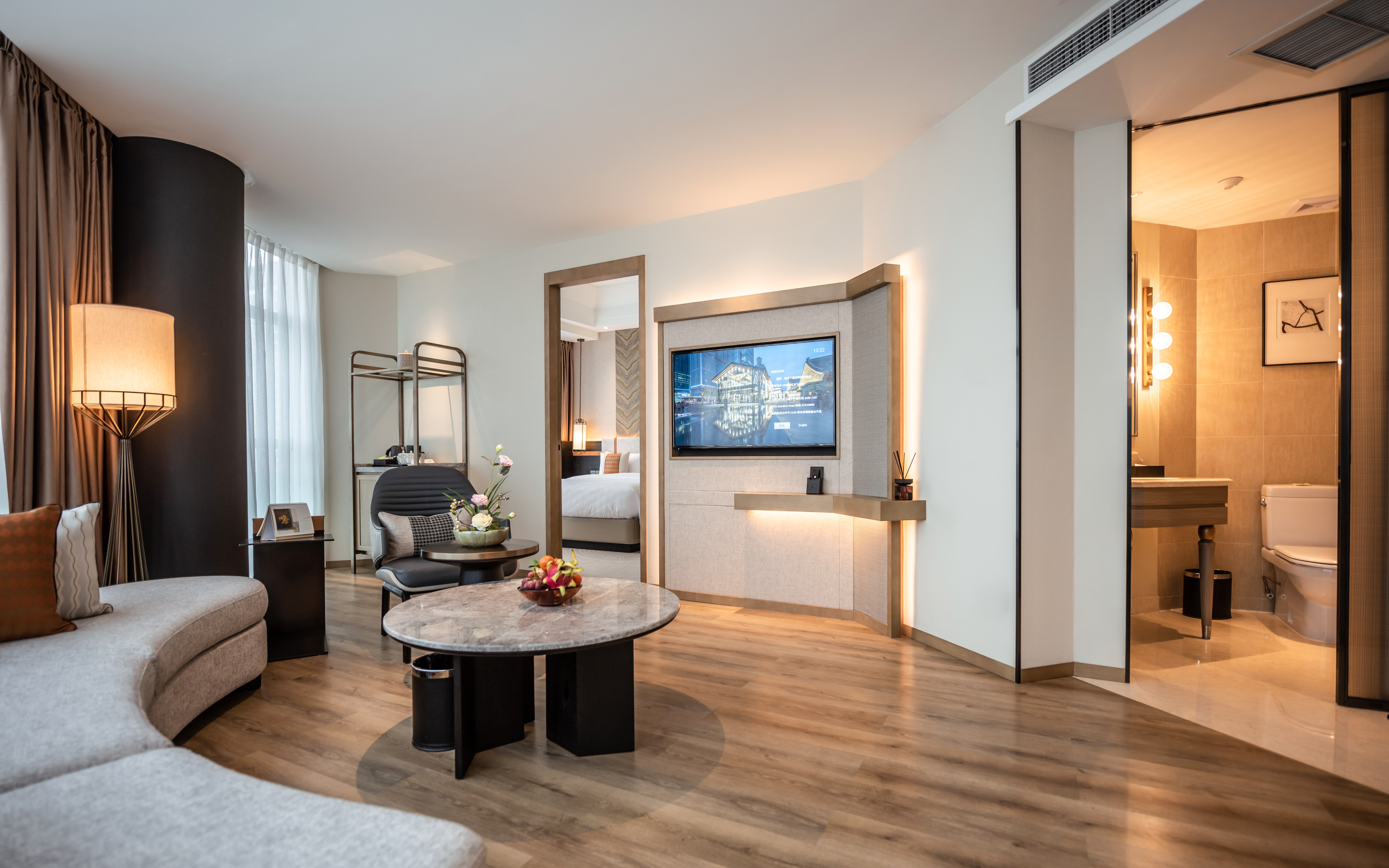 商务楼|一室一厅套房（电视投屏+护颈枕+德国高端衞浴）