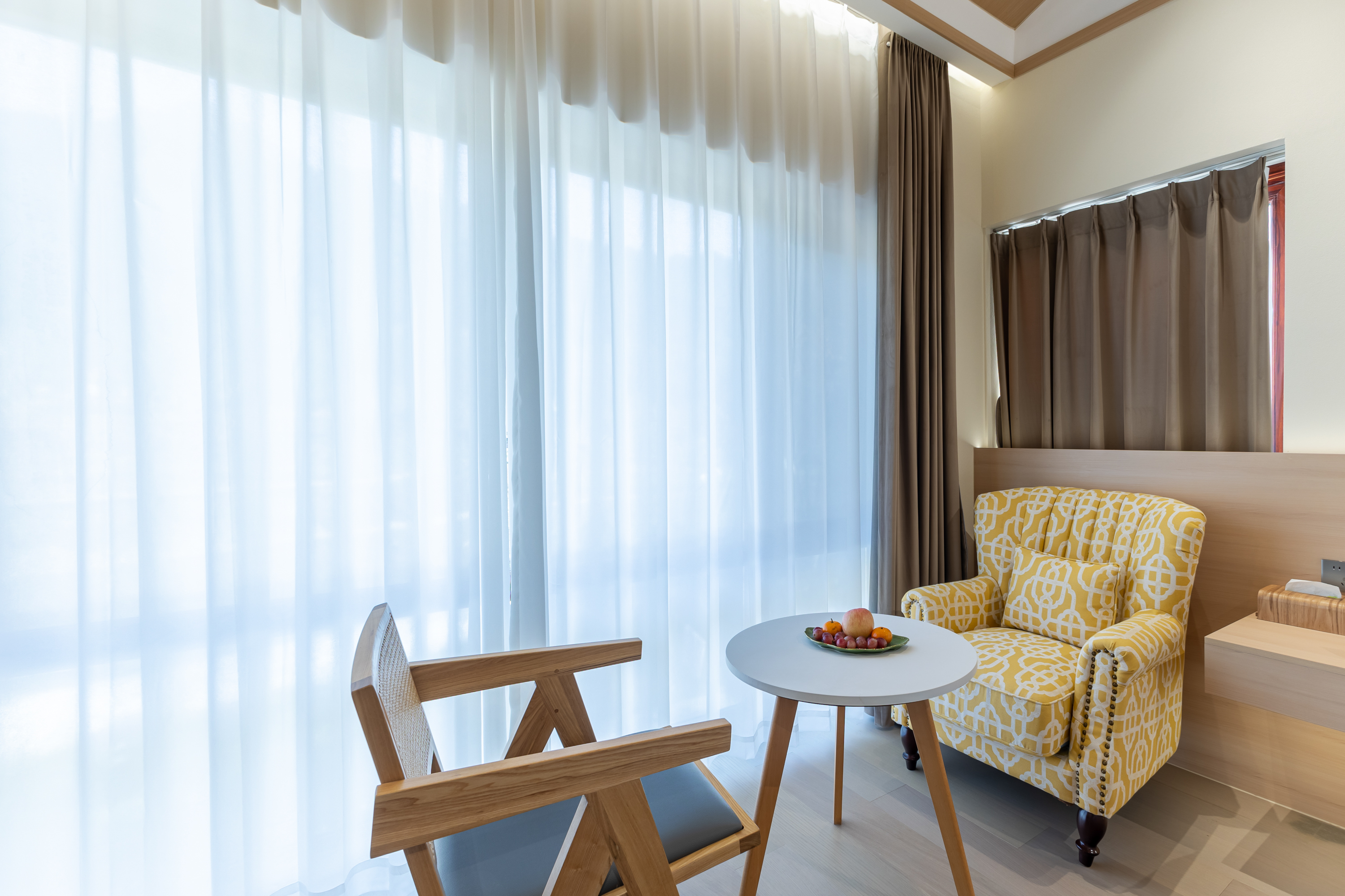 山雨·【舒适大床房】山景、田园风光