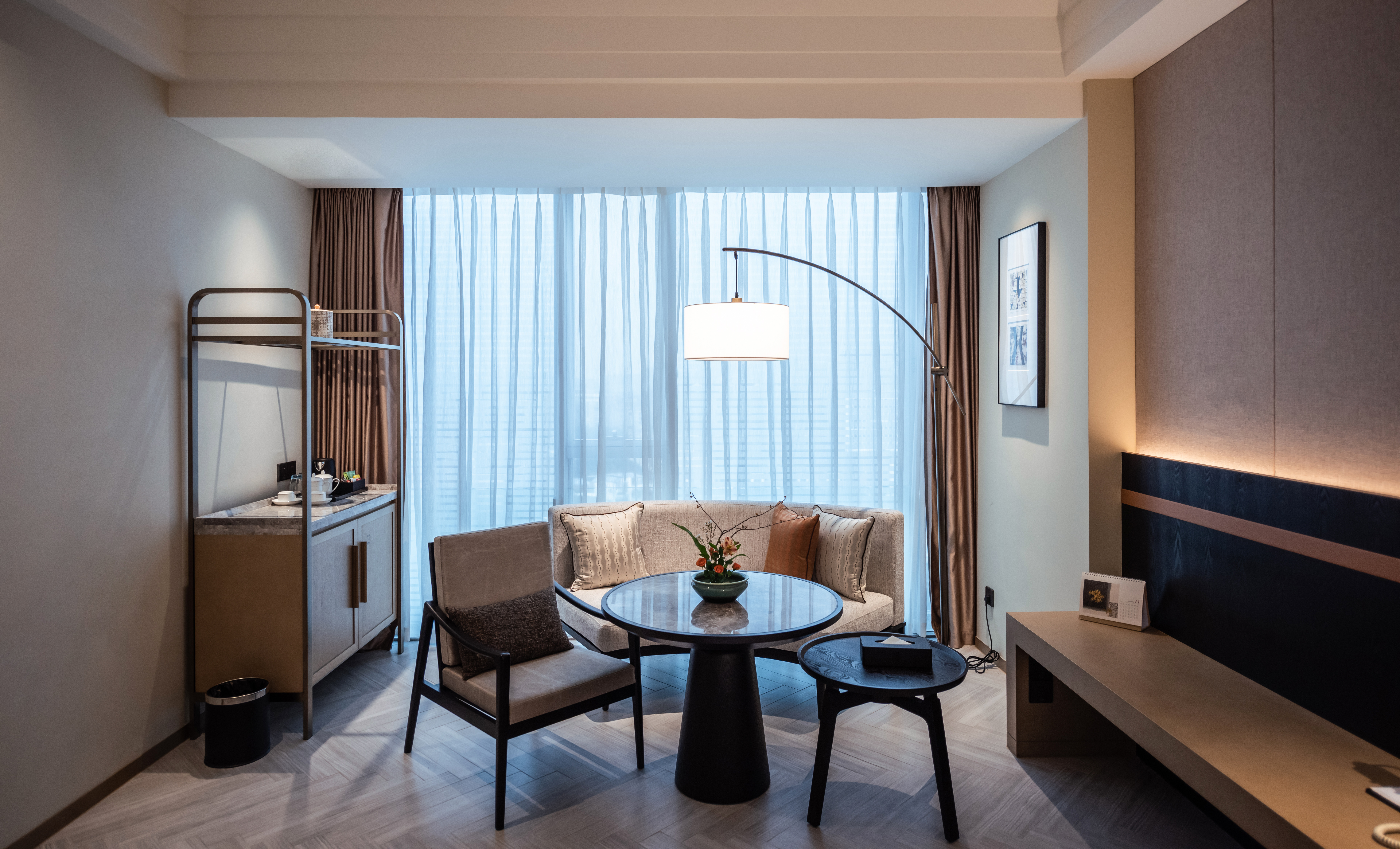 商务楼|商务双床房（电视投屏+护颈枕+德国高端衞浴）