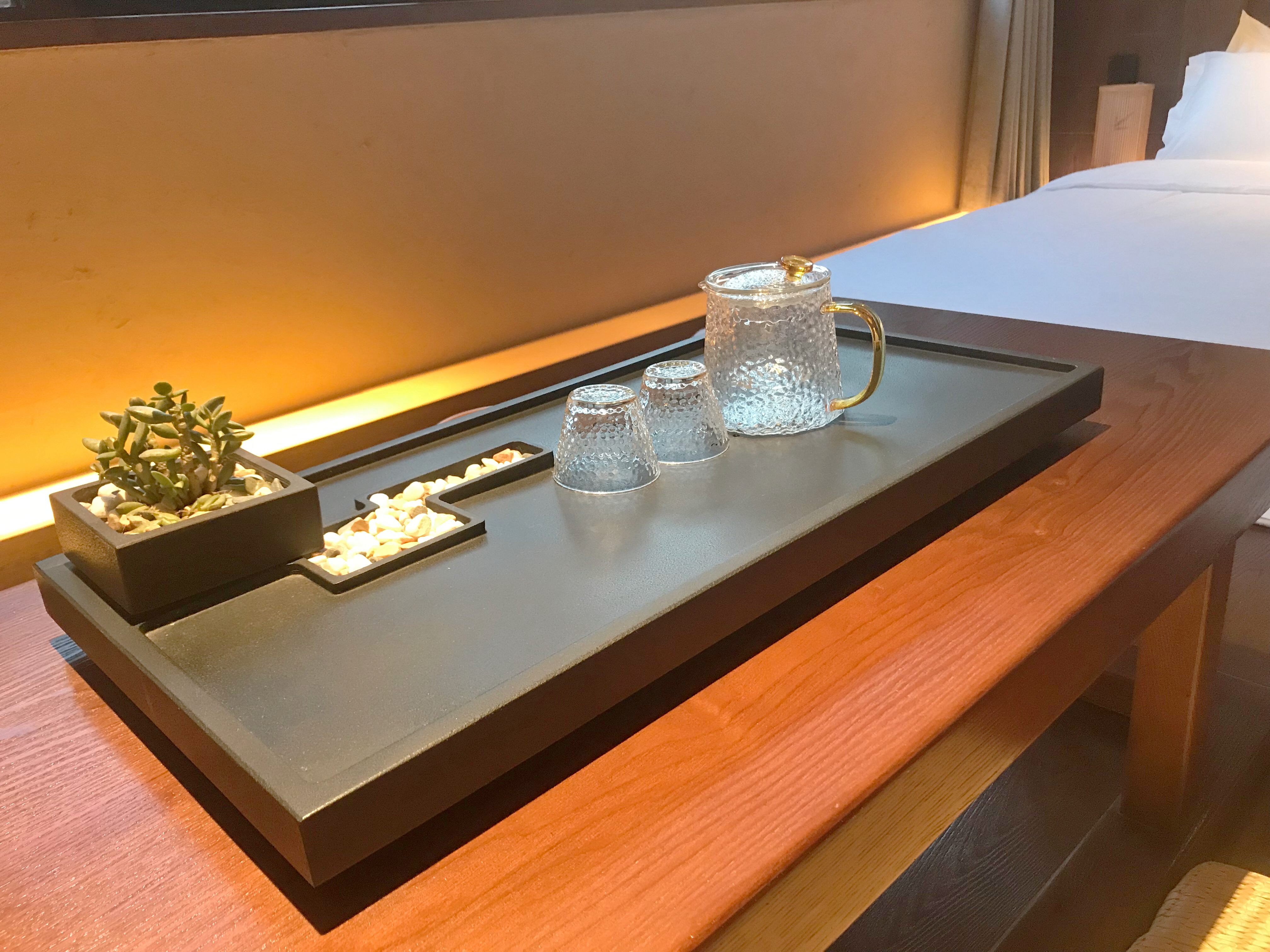 （隐秋）情侣大床房.院景+浴缸