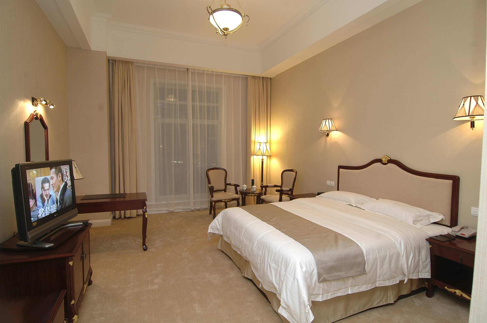 乐享海河畔边城市景观大床房