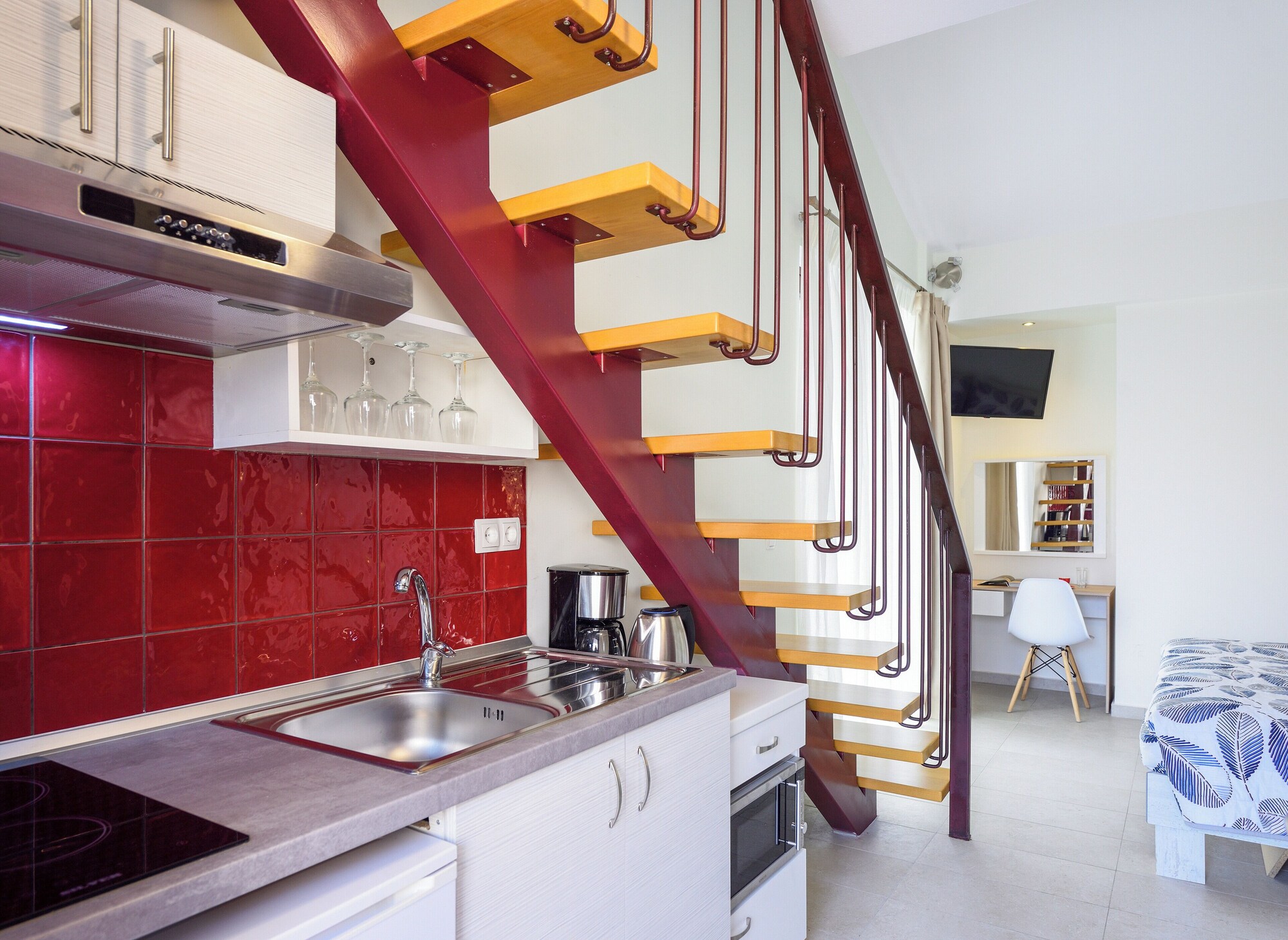 带阳台及海景的家庭房