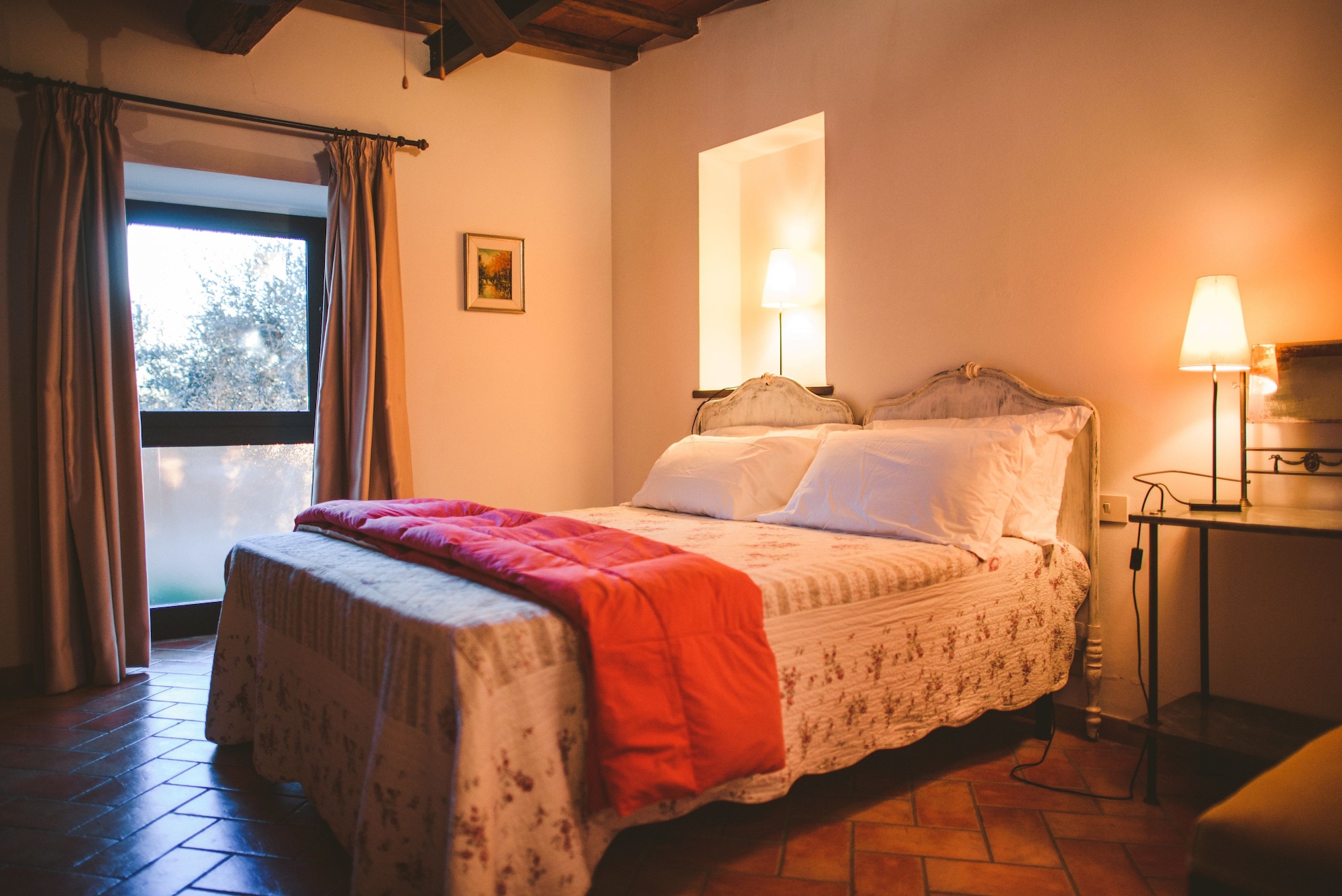 带葡萄园景观的一卧室公寓