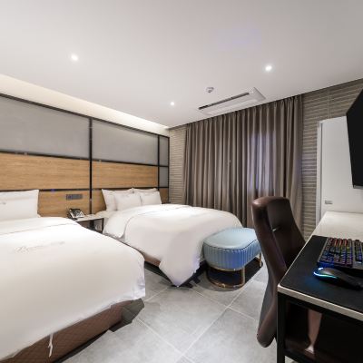 디럭스 트윈룸 Cheongju Hotel Roxy 쿠폰