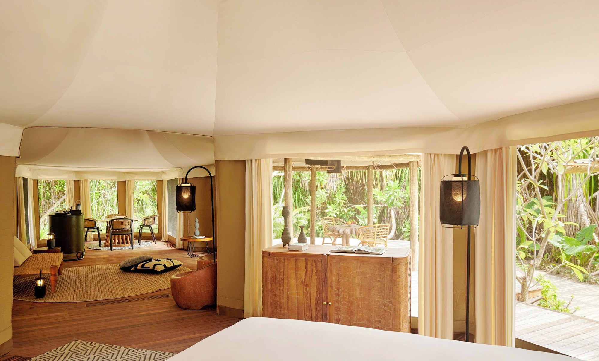 豪华丛林帐篷别墅 - 带泳池