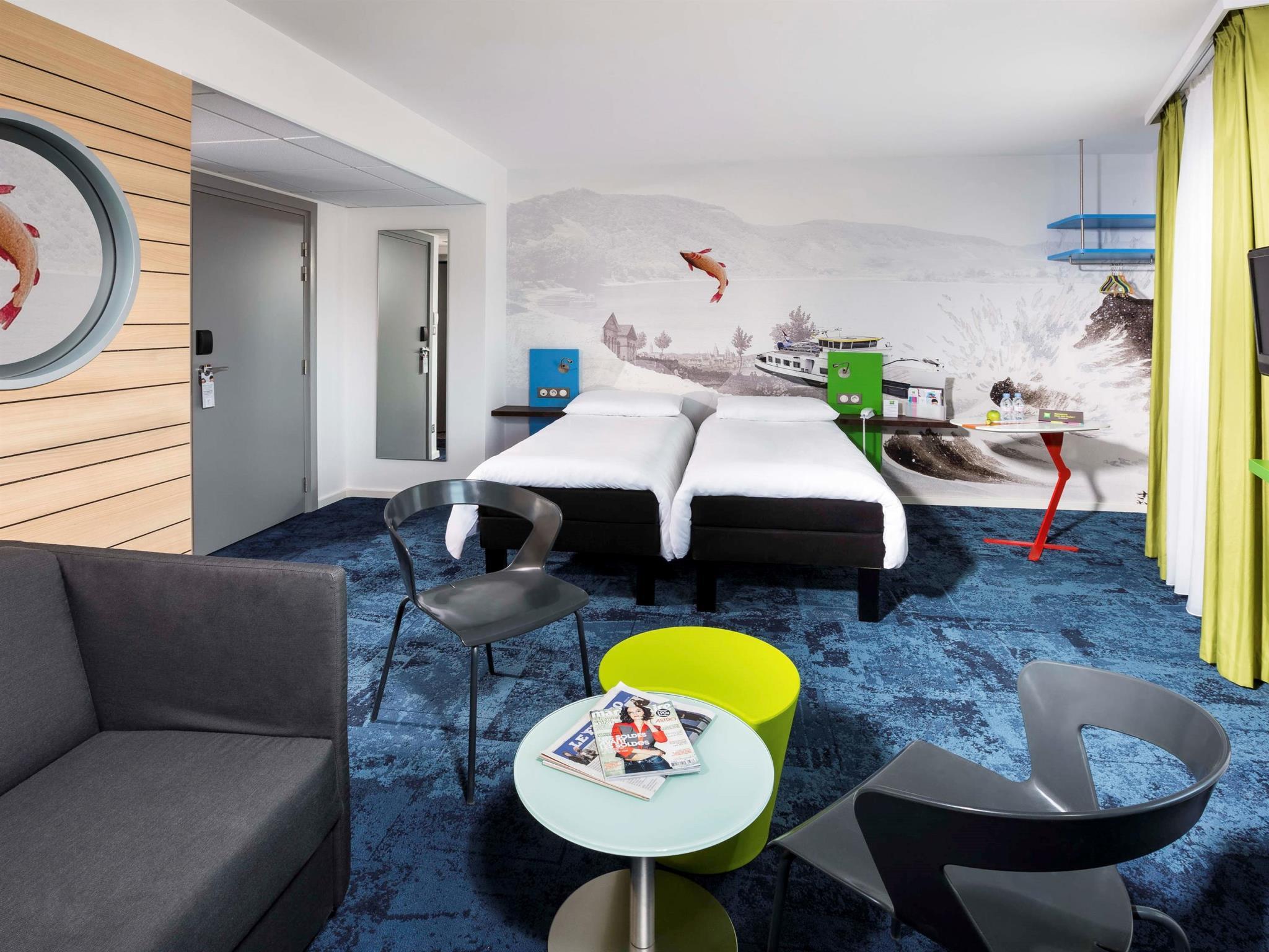 标准2张单人床房