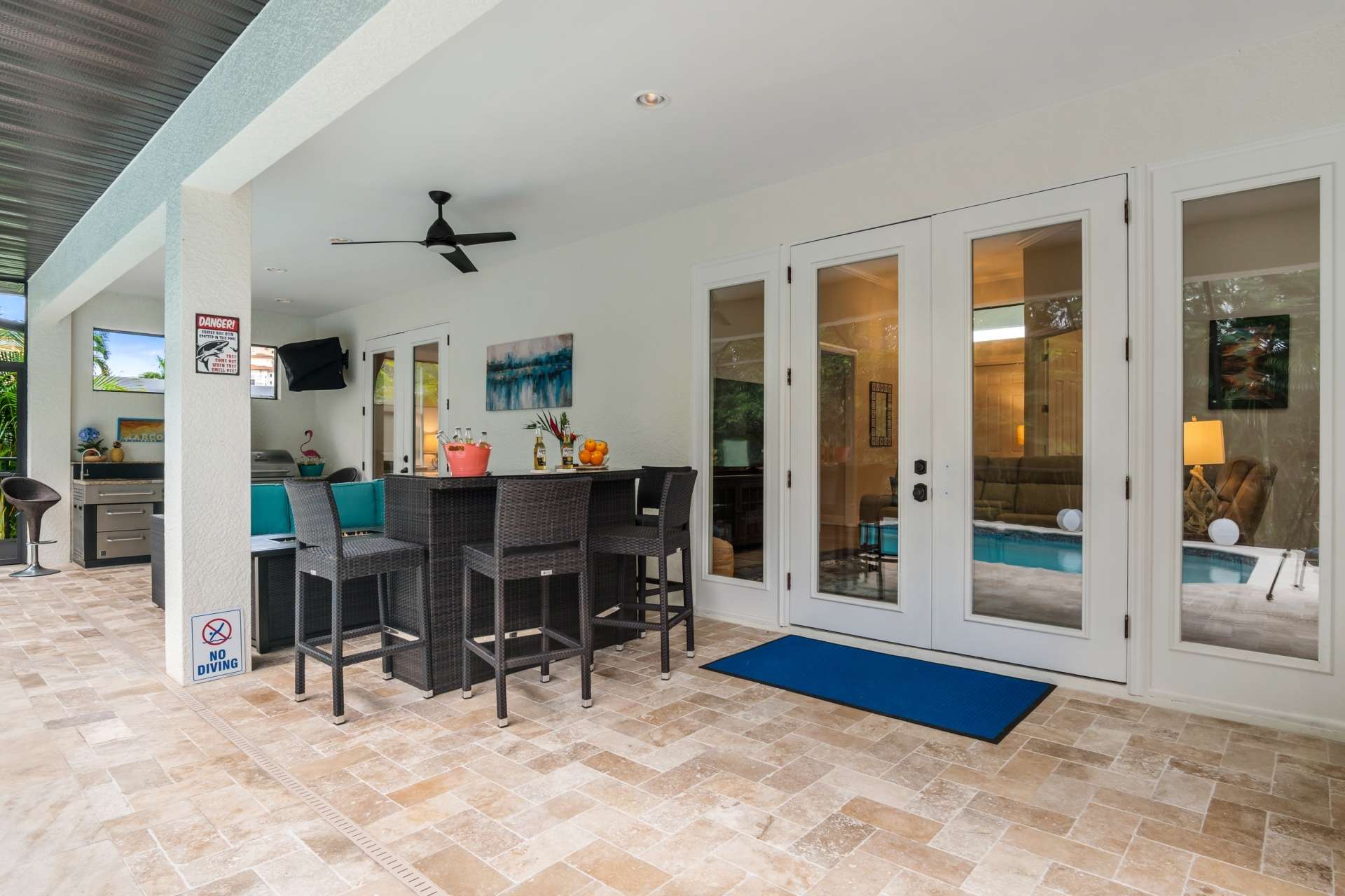 带加热盐水池和户外设施的热带度假-惊艳的庇护所