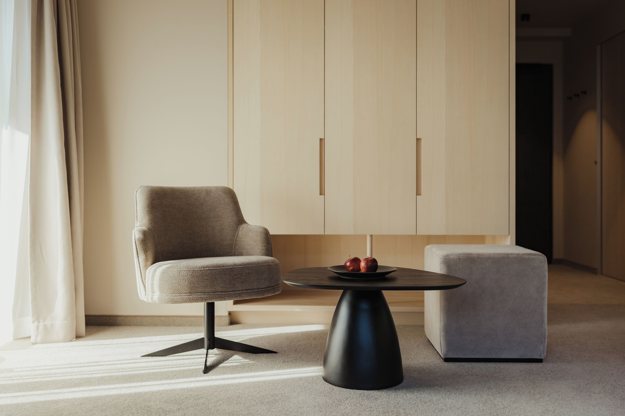 高级双人房，山景